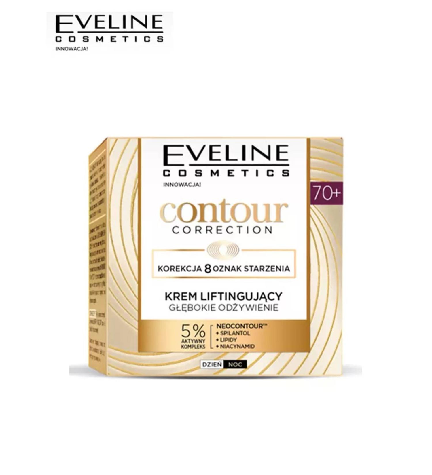 EVELINE Facial Cream 70+ Day Night Contour Correction 50 ml