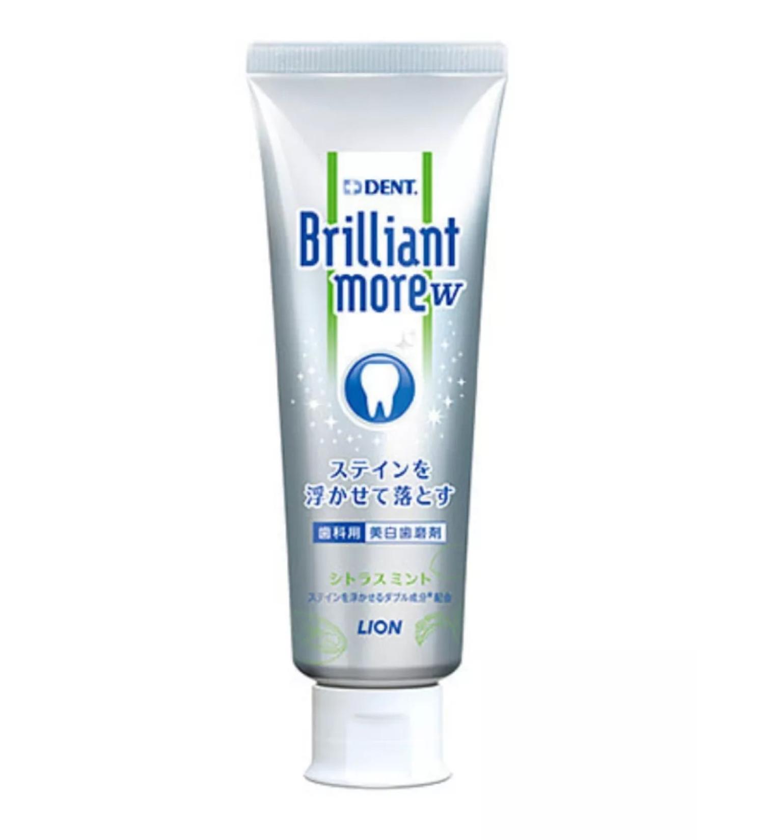 LION Brilliant More Citrus Mint toothpaste whitening