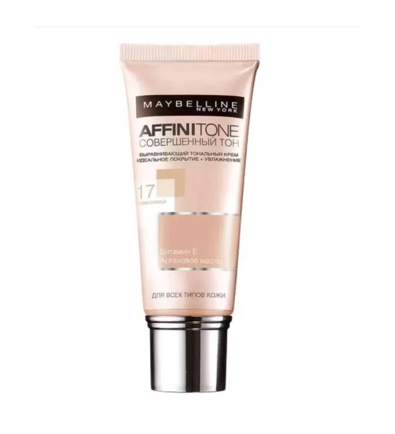 Maybelline Tonal cream Affinitone #17 Pink Beige - Buy Online on GoSupps.com