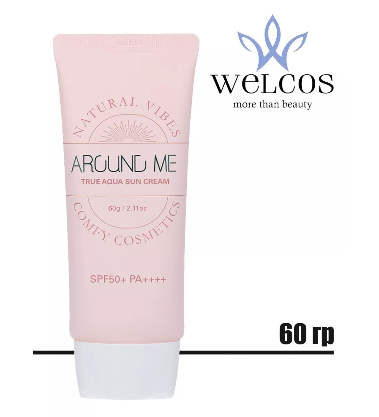 WELCOS Sunscreen for the face and body Around ME True Aqua Sun - Buy Online on GoSupps.com