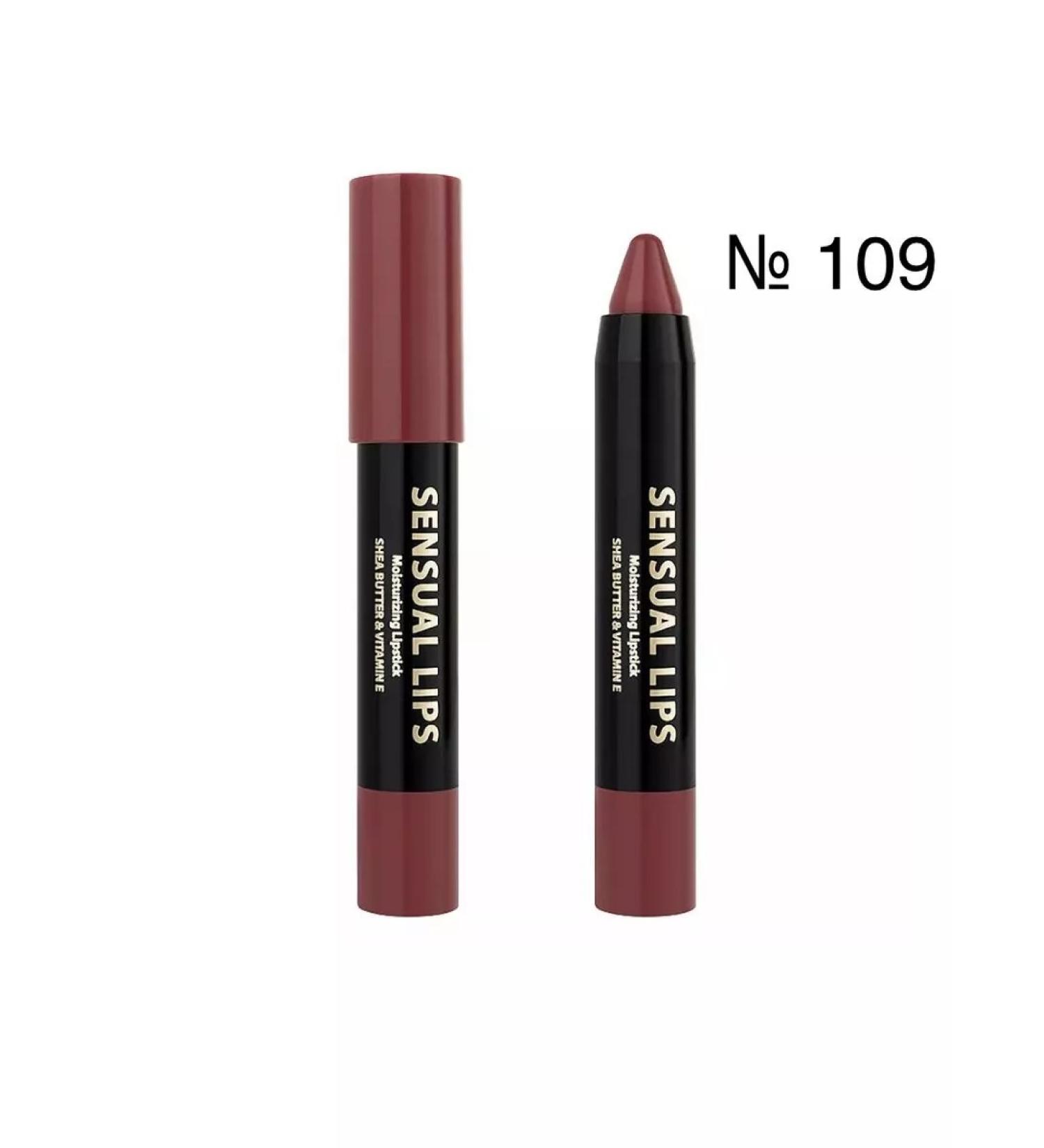 Letual Moisturizing lipstick Sensual Lips No. 109 - Buy Online on GoSupps.com