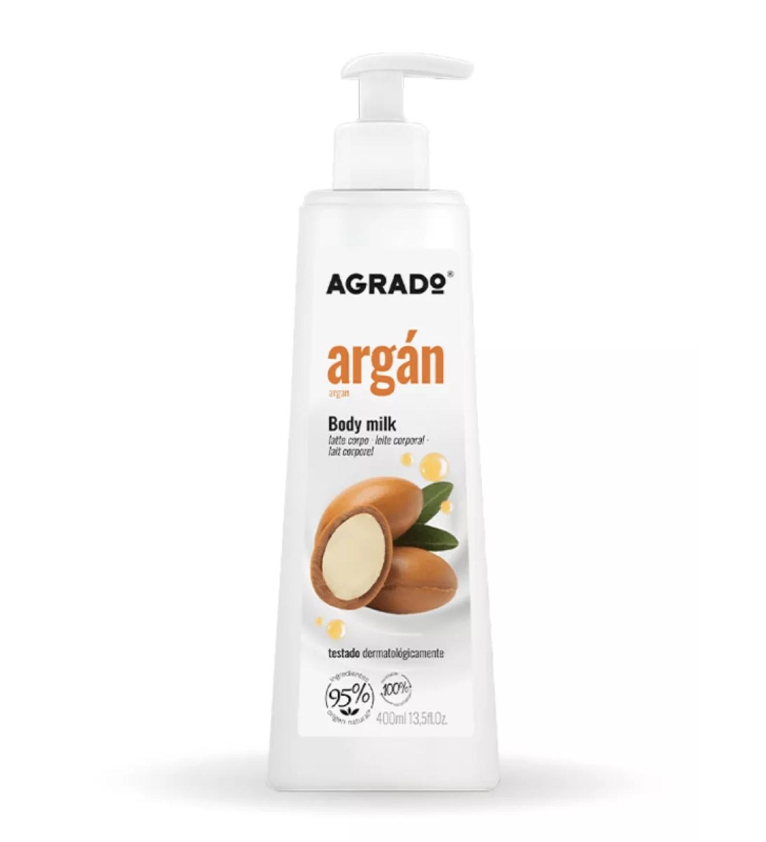 Agrado Monal milk moisturizer with argan oil 400 ml