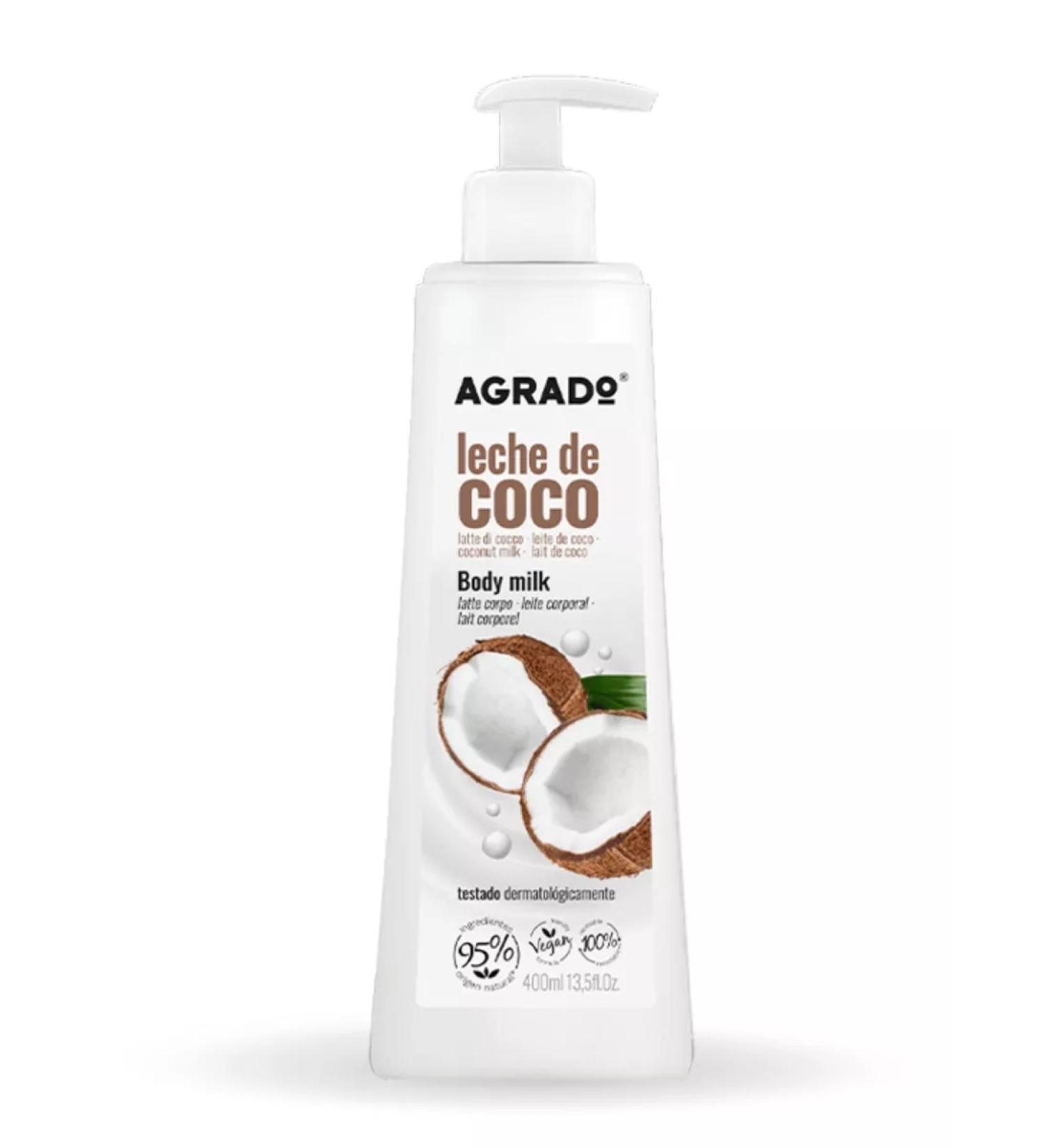 Agrado Moisturizing coconut 400 ml milk