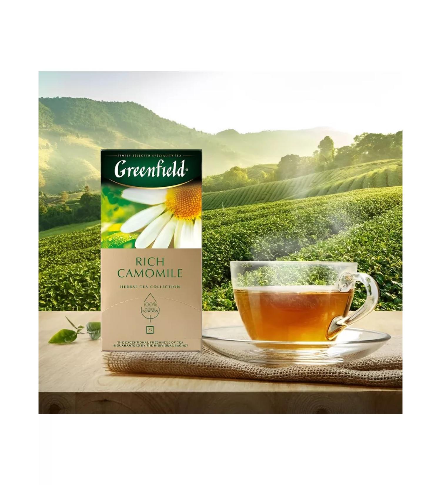 Greenfield Rich Camomile in bags 25 pcs 2 g