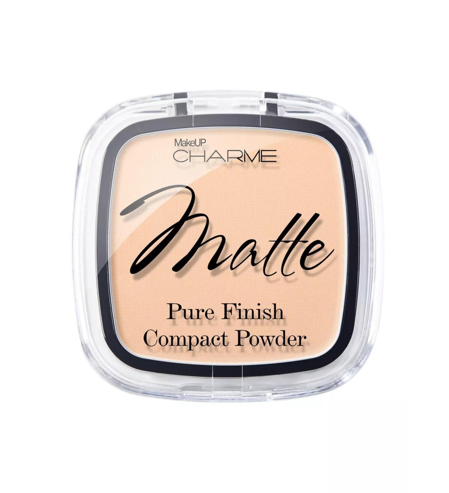 Charme Compact powder "Pure Matte" 102 ivory - Buy Online on GoSupps.com
