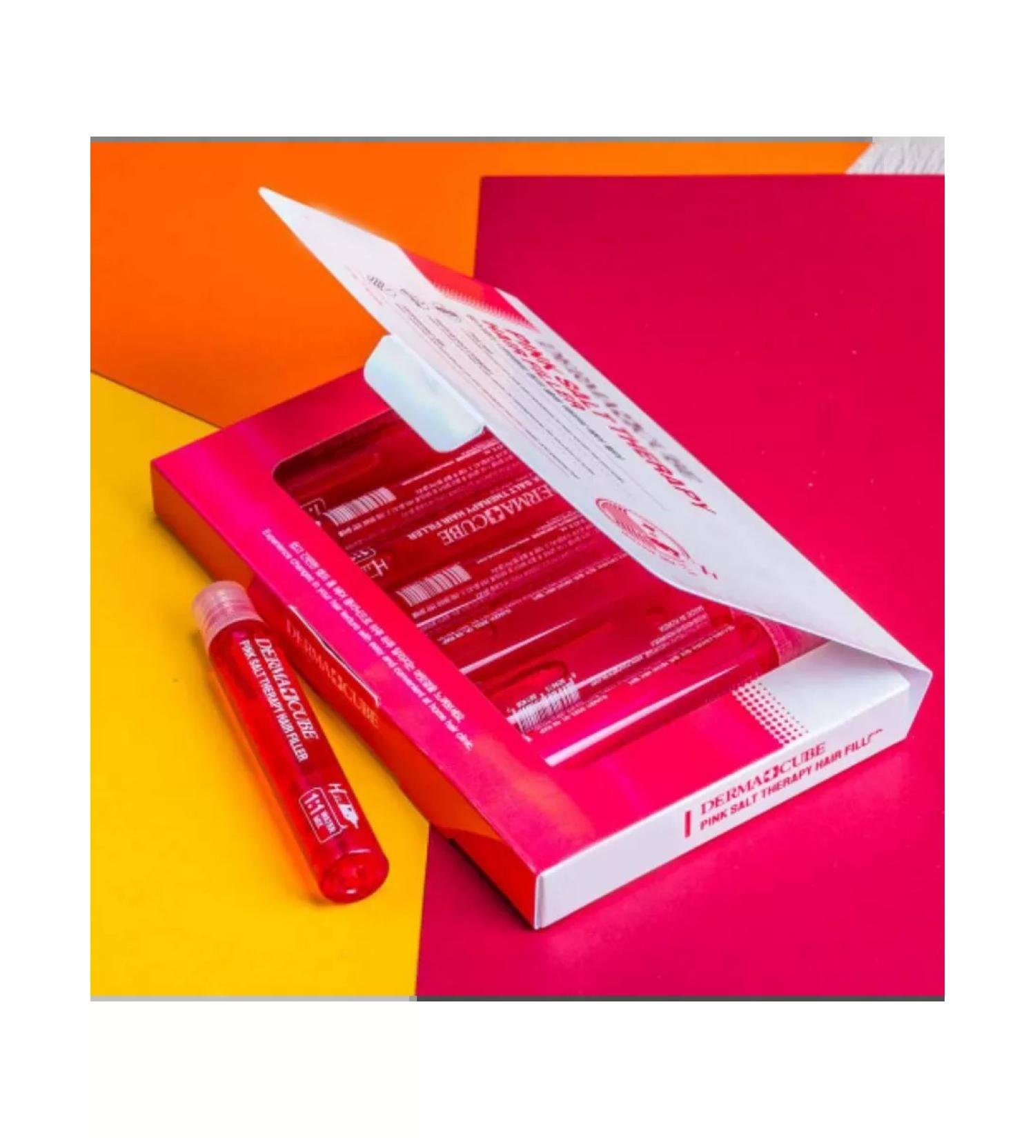 hair filler Strengthening filler with pink salt for hair