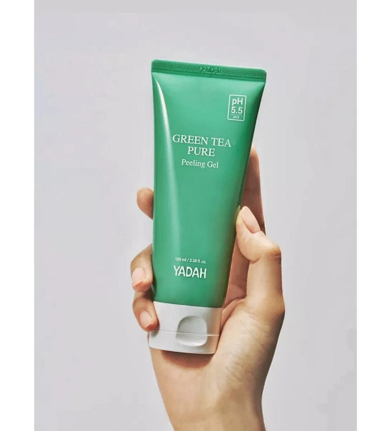 Yadah Soft peeling face gel with green tea