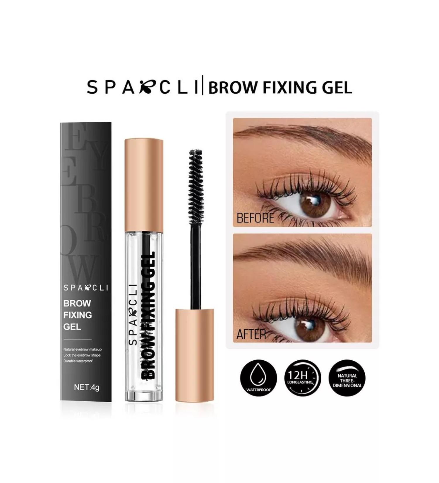 STOREBOOM Transparent gel for fixing eyebrows Sparkli