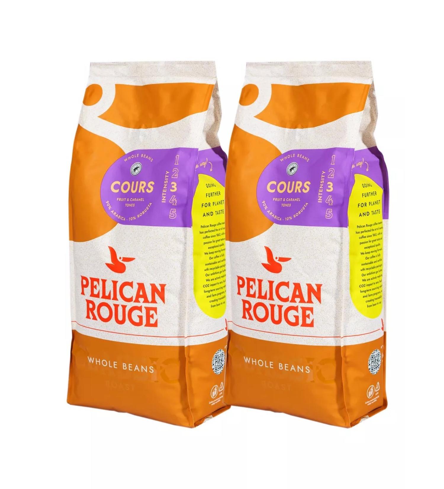 Pelican Rouge Coffee in "Couurs" 2x1 kg - Buy Online on GoSupps.com