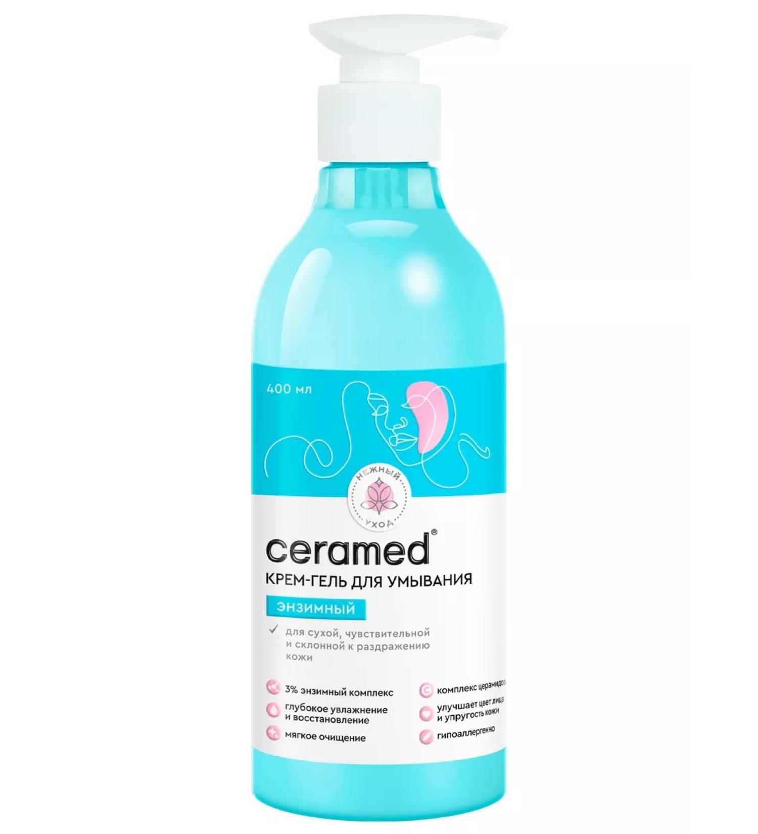 CERAMED Washing gel for dry skin Enzyme 400ml