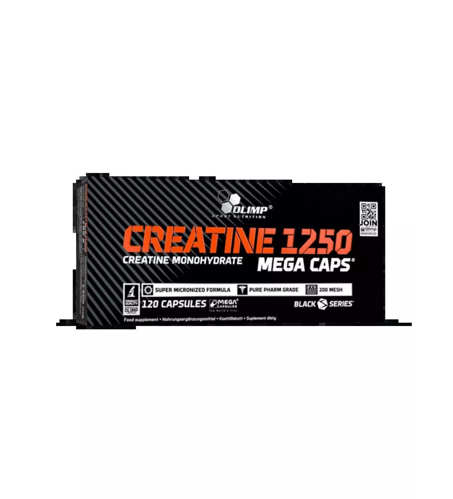 Olimp Sport Nutrition Creatine in capsules Creatine Mega 120 capsules - Buy Online on GoSupps.com