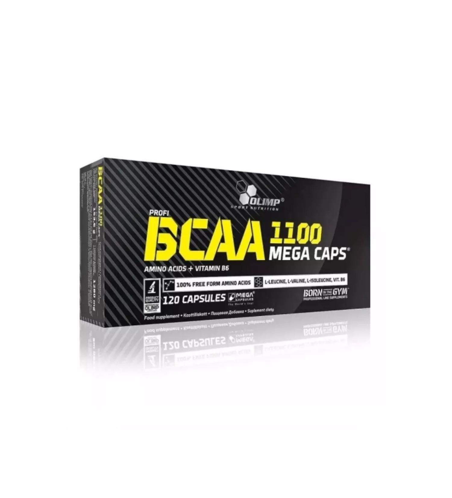 Olimp Sport Nutrition Amino acids BCAA (BCAA) Mega Caps 120 capsules - Buy Online on GoSupps.com