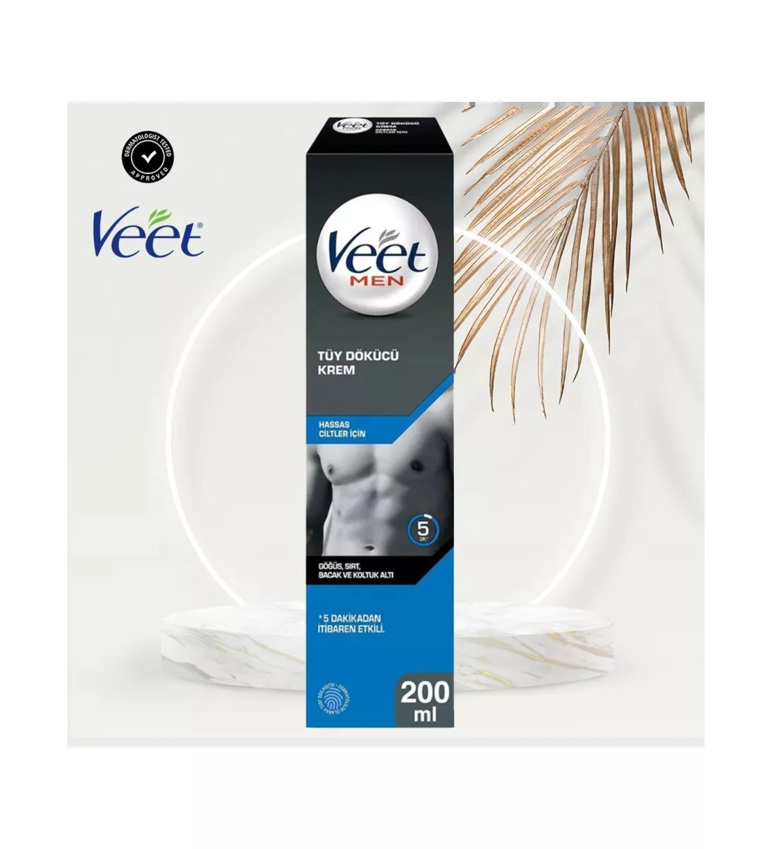 VEET Cream for depilation for sensitive skin 200 ml - Buy Online on GoSupps.com