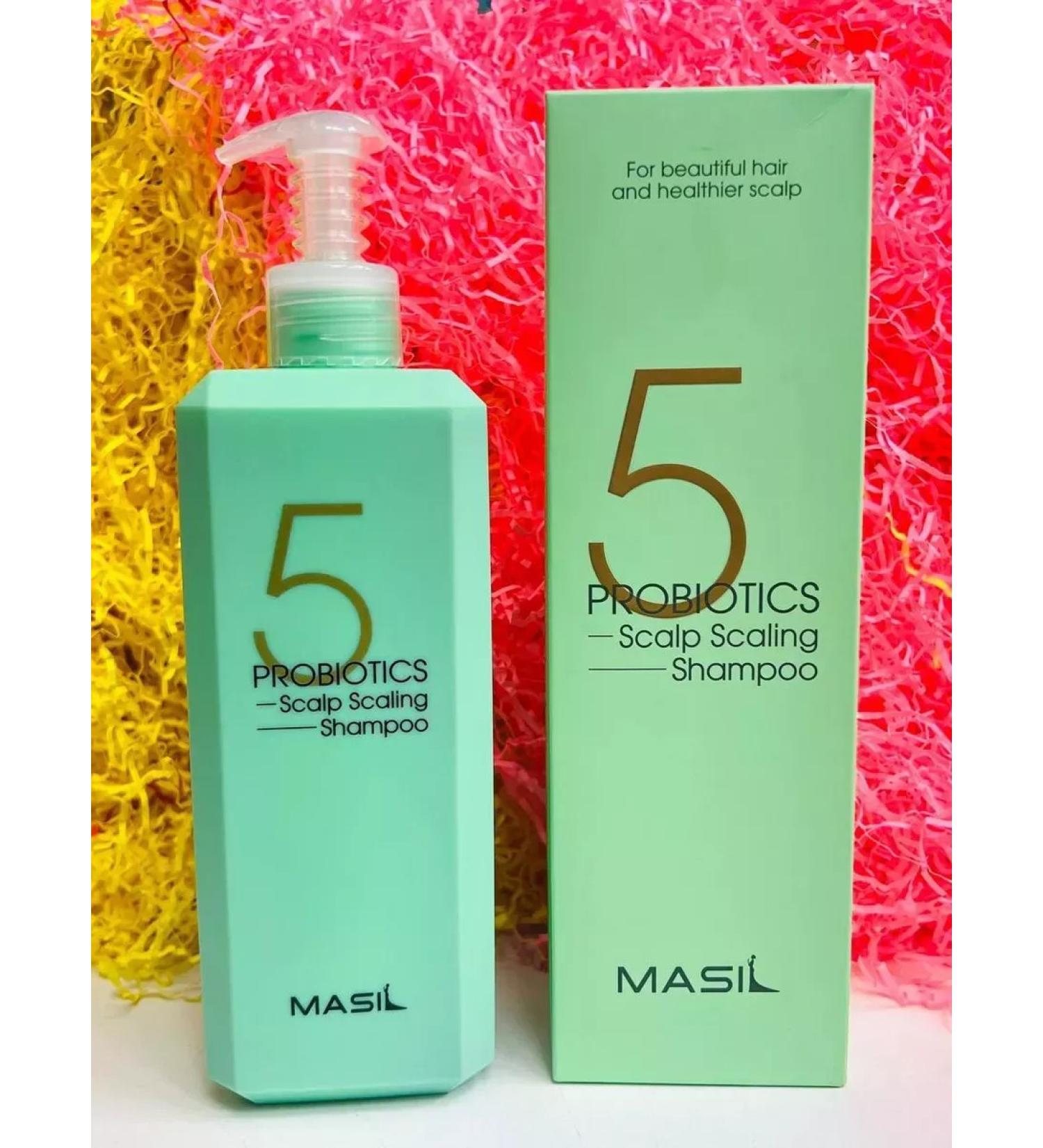 Gold Shampoo for deep cleansing the scalp Masil Original - Buy Online on GoSupps.com