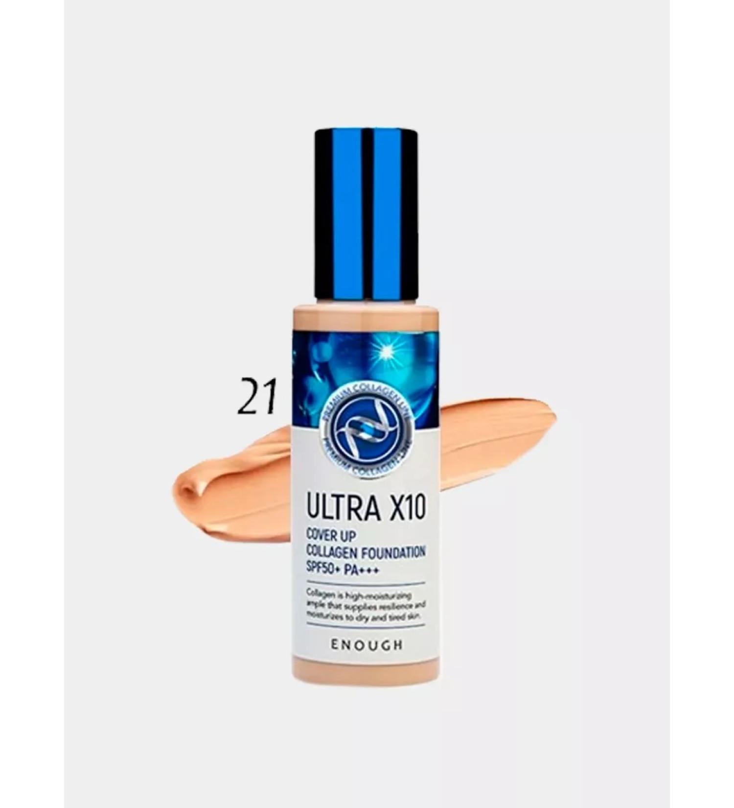 ENOUGH Tonal cream with collagen #21 - Buy Online on GoSupps.com