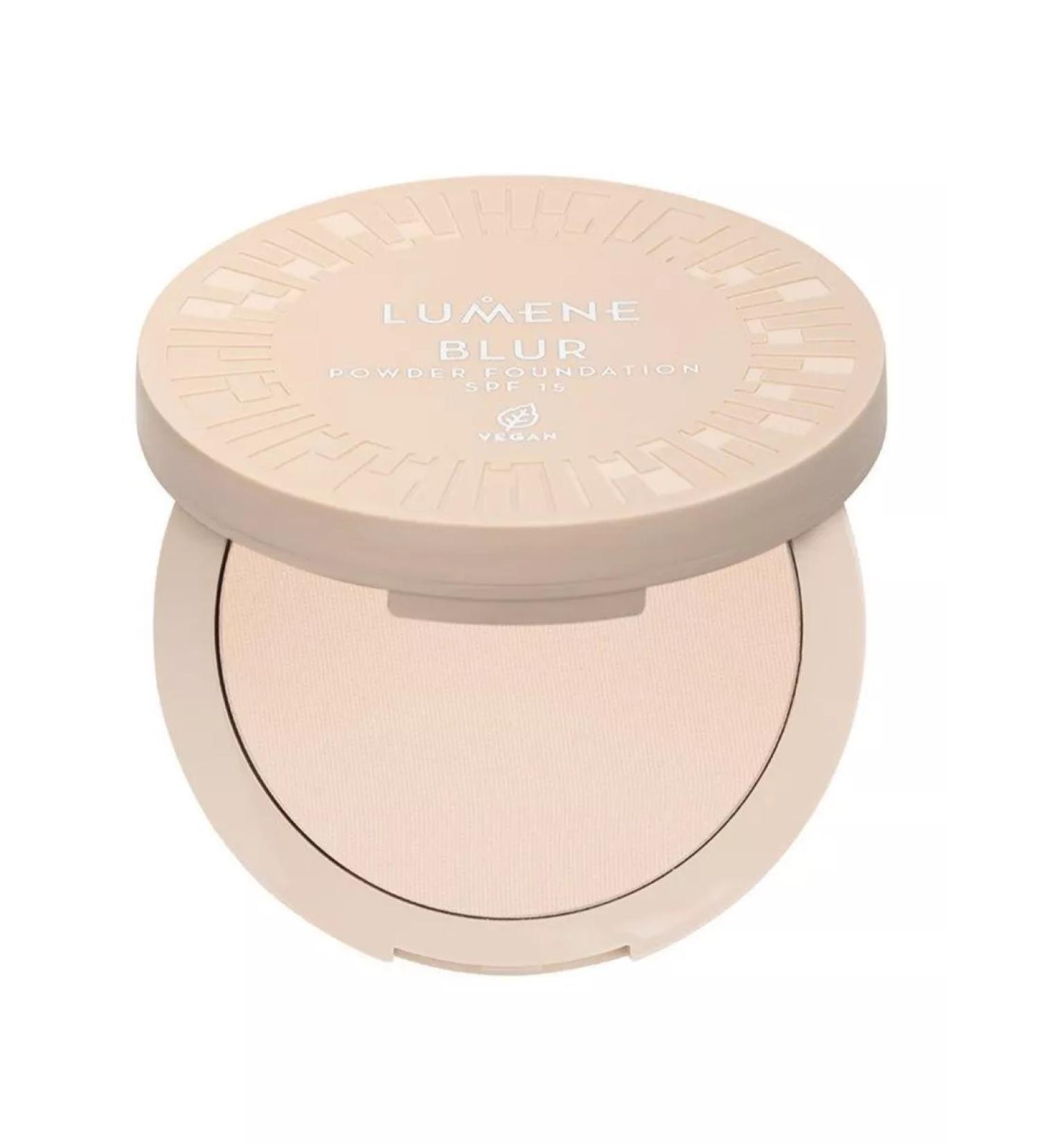 Lumene Blur SPF 15 0 Honey beige cream puff 10 g