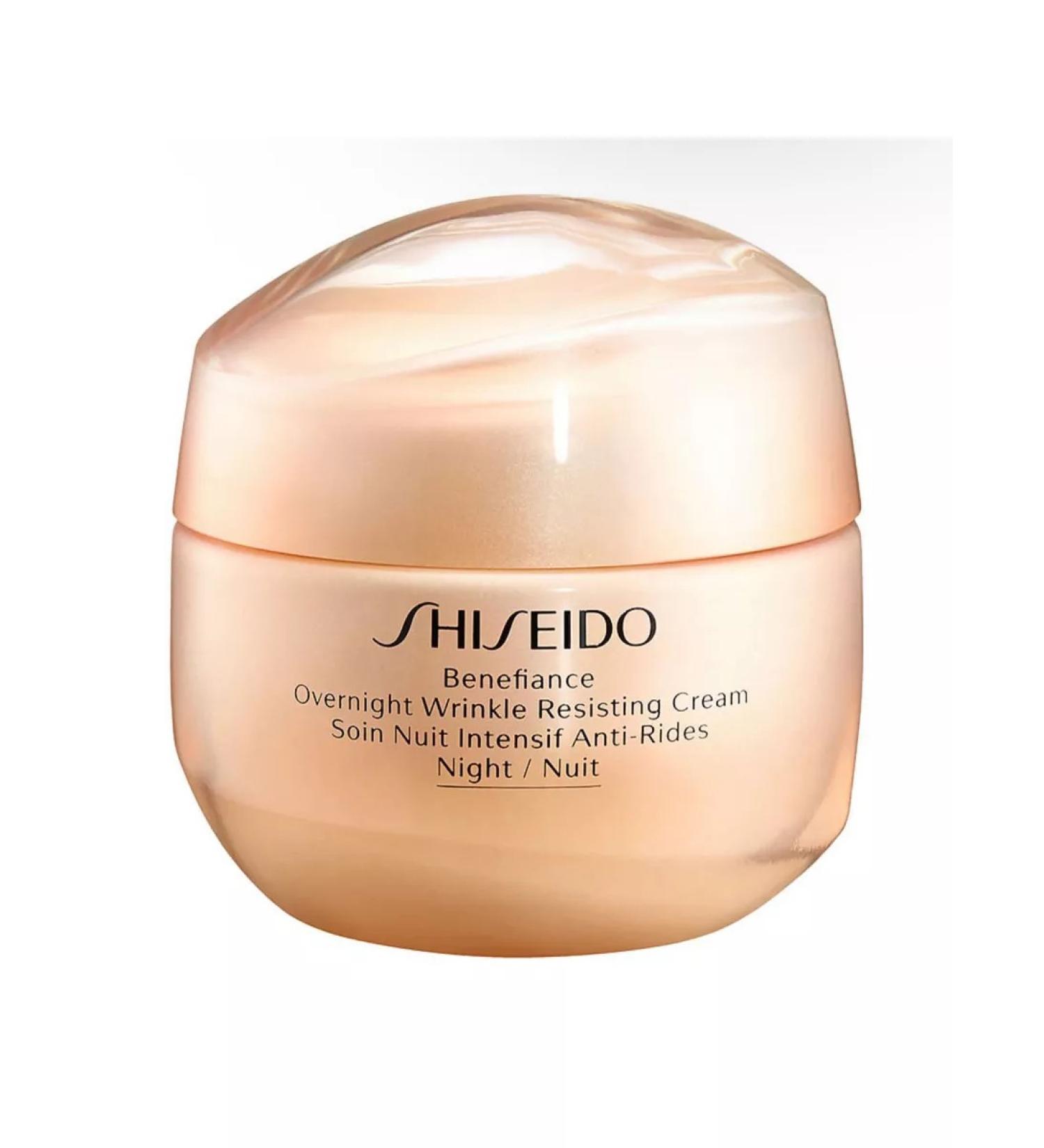 SHISEIDO Night cream that smoothes the wrinkles of Benefance
