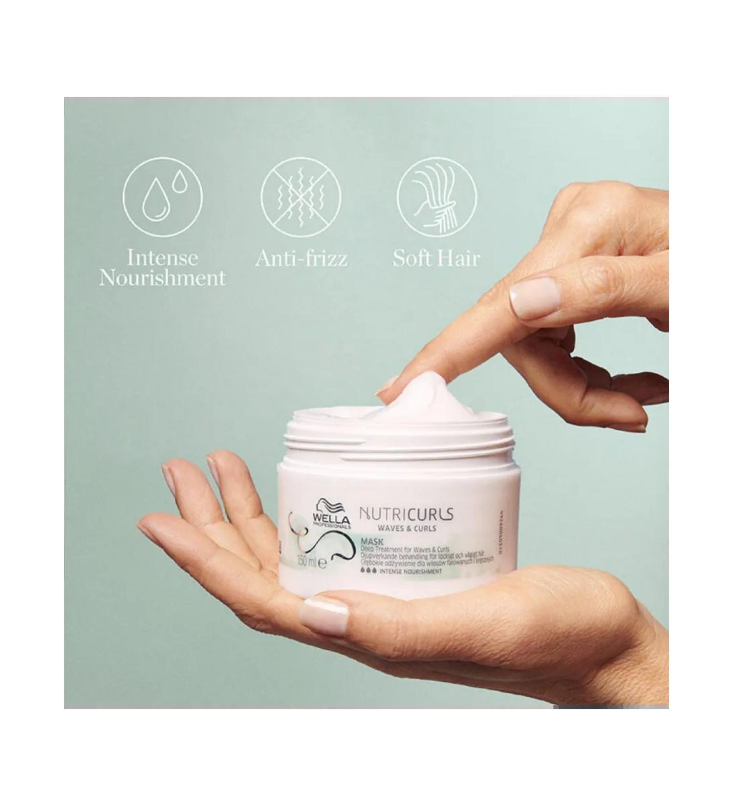 Wella Professional Nutricurls mask is nutritious for curly hair 150ml - Buy Online on GoSupps.com