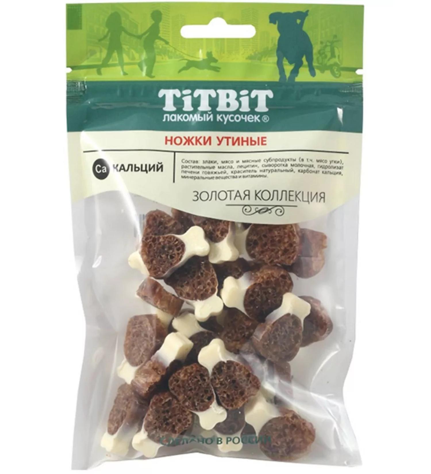 TiTBiT Dog treats for duck legs 55 grams