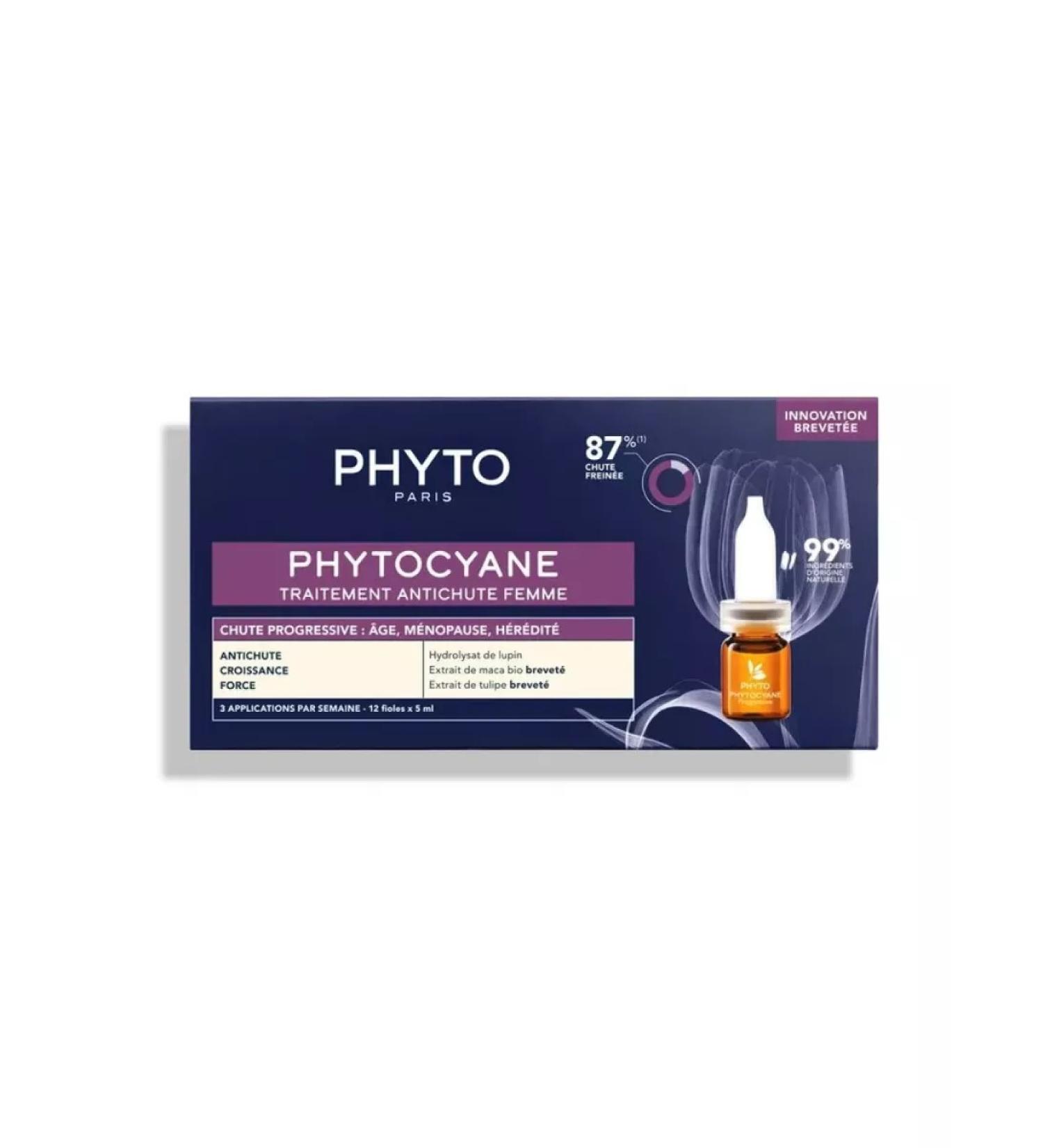 Phytocyanine serum against hair loss of wives 12x5ml - Buy Online on GoSupps.com