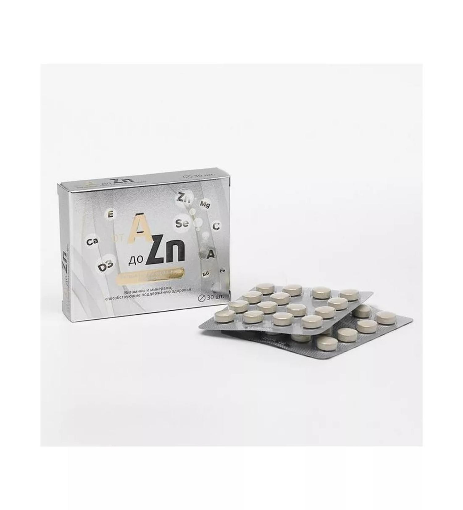 VITAMIR A-Zn vitamin complex 30 tablets - Buy Online on GoSupps.com