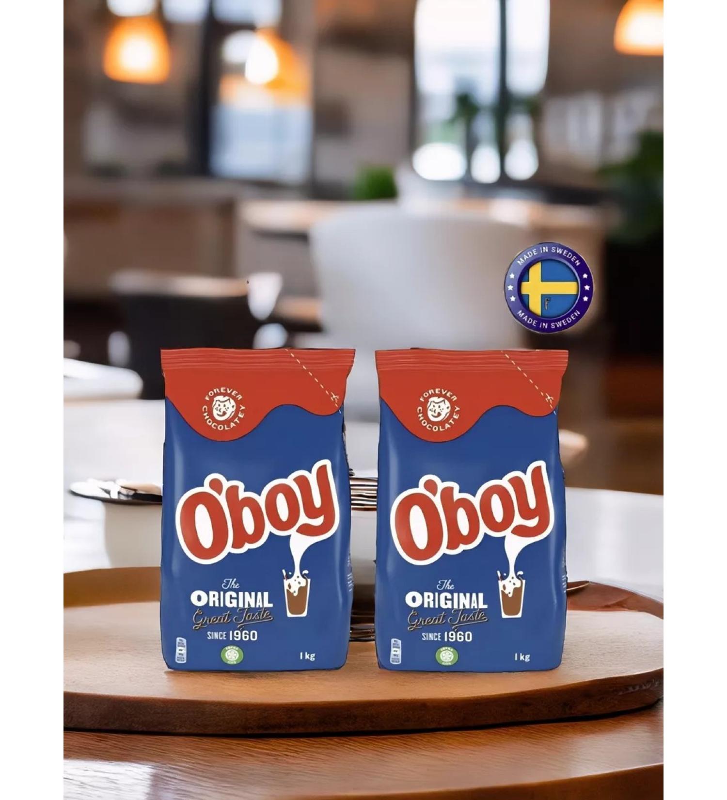 O'Boy Cocoa powder wallpaper soluble 2 pcs x 1 kg - Buy Online on GoSupps.com