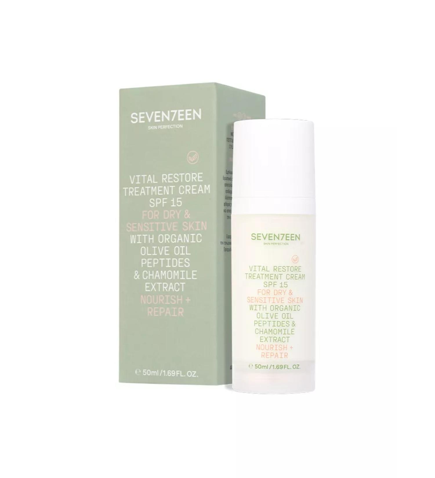 Seventeen Vital Restore SPF 15 Restorative Cream for Facial - Buy Online on GoSupps.com
