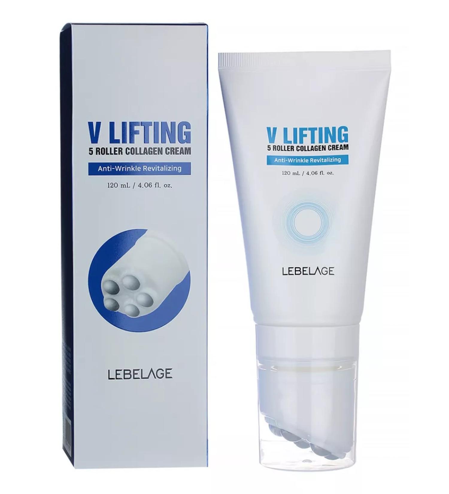 Lebelage Cream-roller for a face with a collagen 120 ml - Buy Online on GoSupps.com