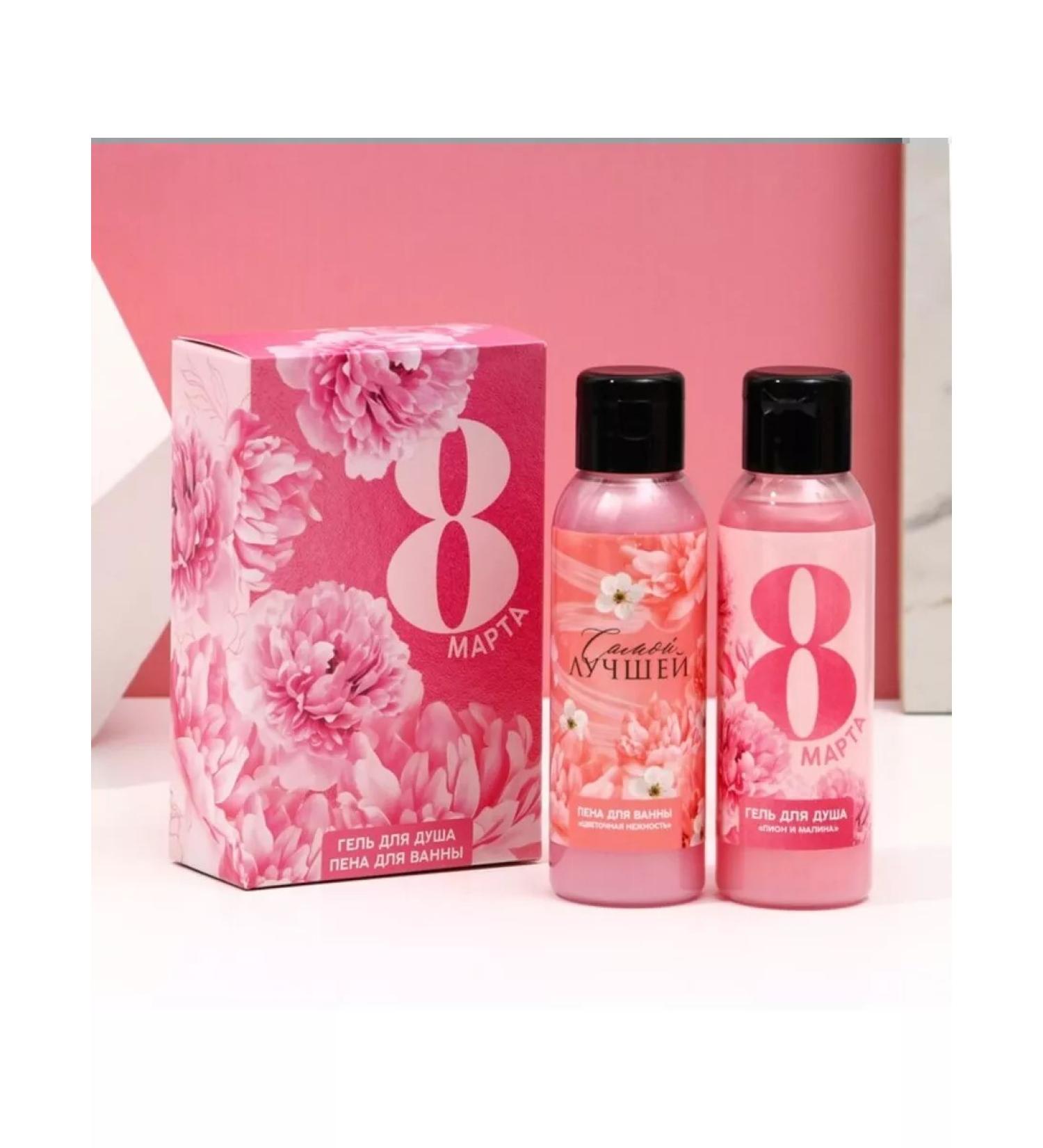 In Mother's Hands Gift set of cosmetics for March 8 gel and foam 100ml - Buy Online on GoSupps.com