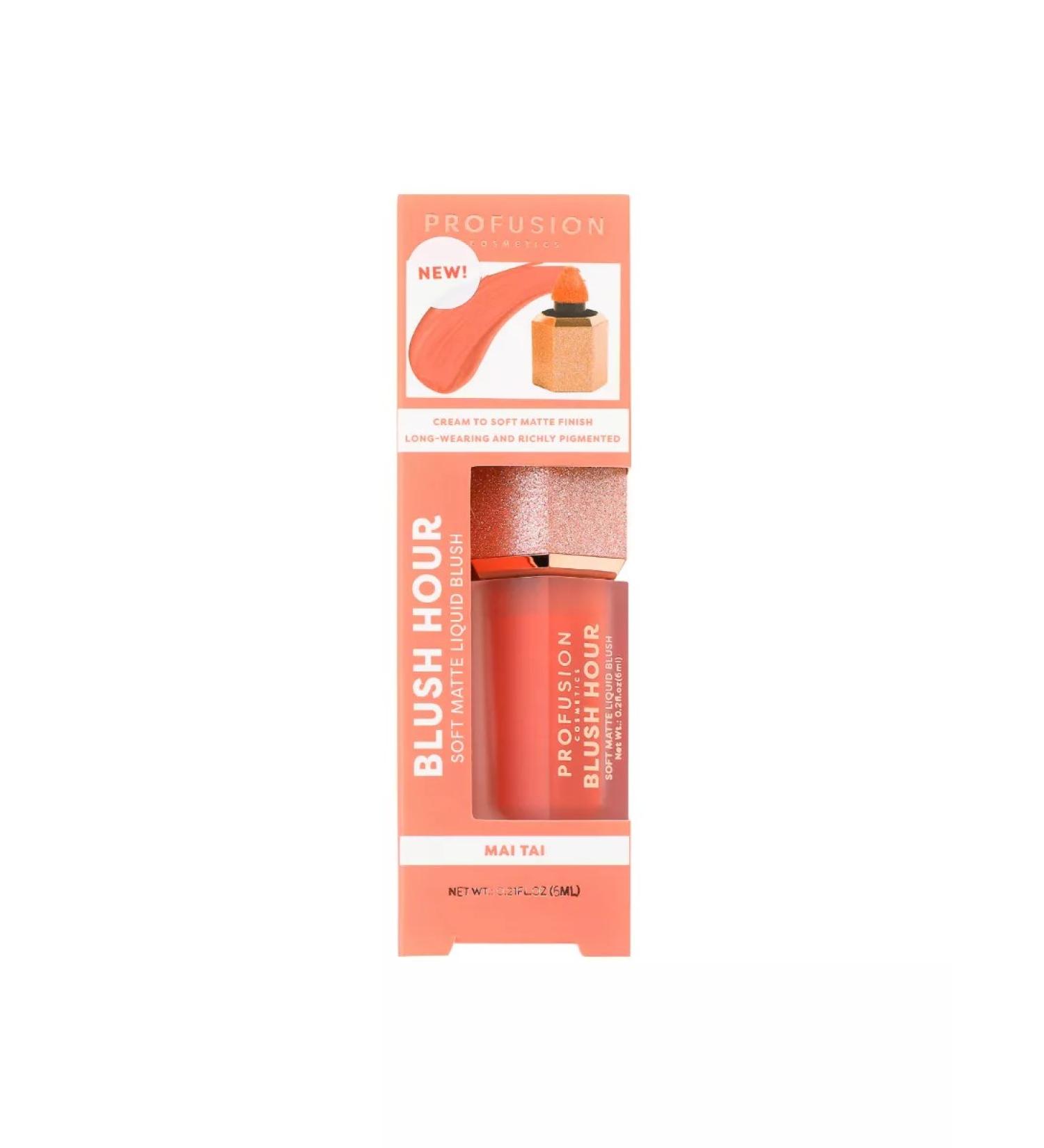 PROFUSION Blush Hour blush liquid cream 6 ml Mai Tai - Buy Online on GoSupps.com