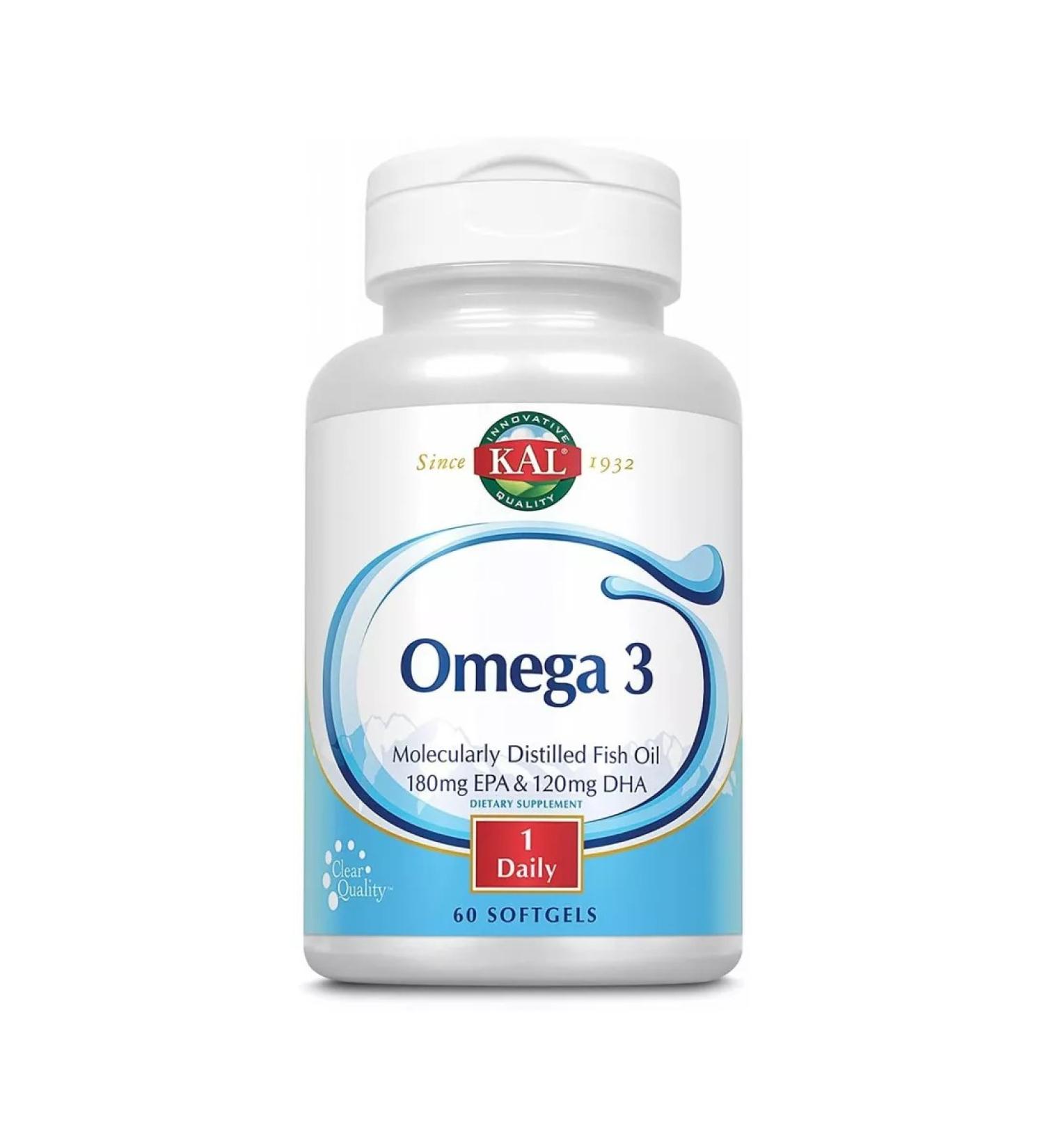 KAL Omega 3 1000 mg 60 caps