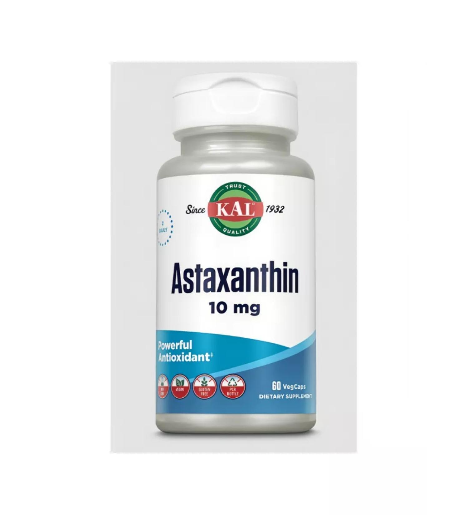 KAL ASTAXANTHIN (Astaxantin) 10 mg 60 tab