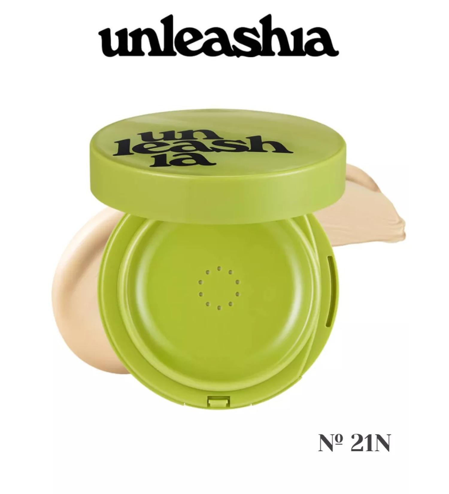 UNLEASHIA Tonal Kushon Healthy Green Cushion #21 SPF30 - Buy Online on GoSupps.com