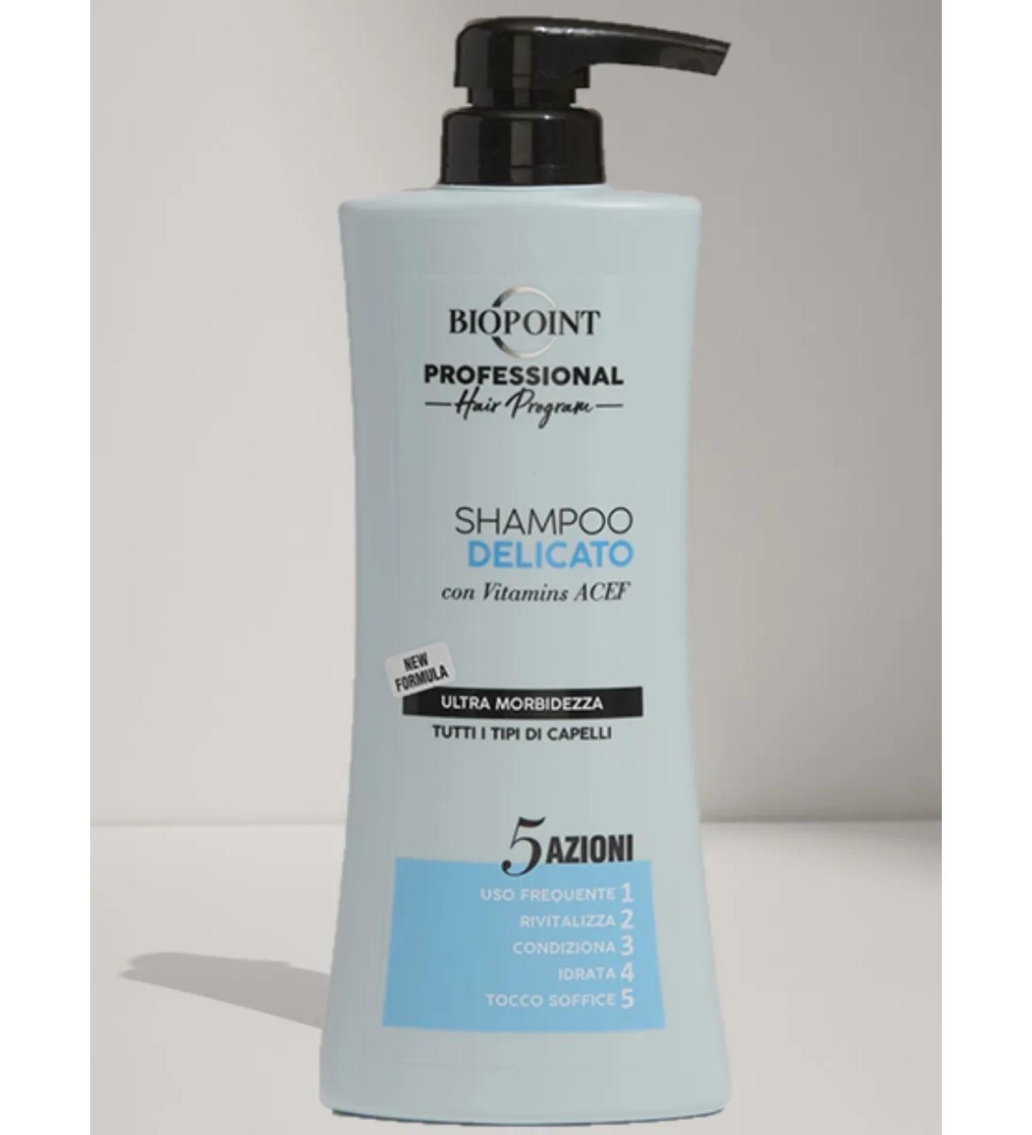 BIOPOINT Delicate shampoo with 400 ml keratin - Buy Online on GoSupps.com