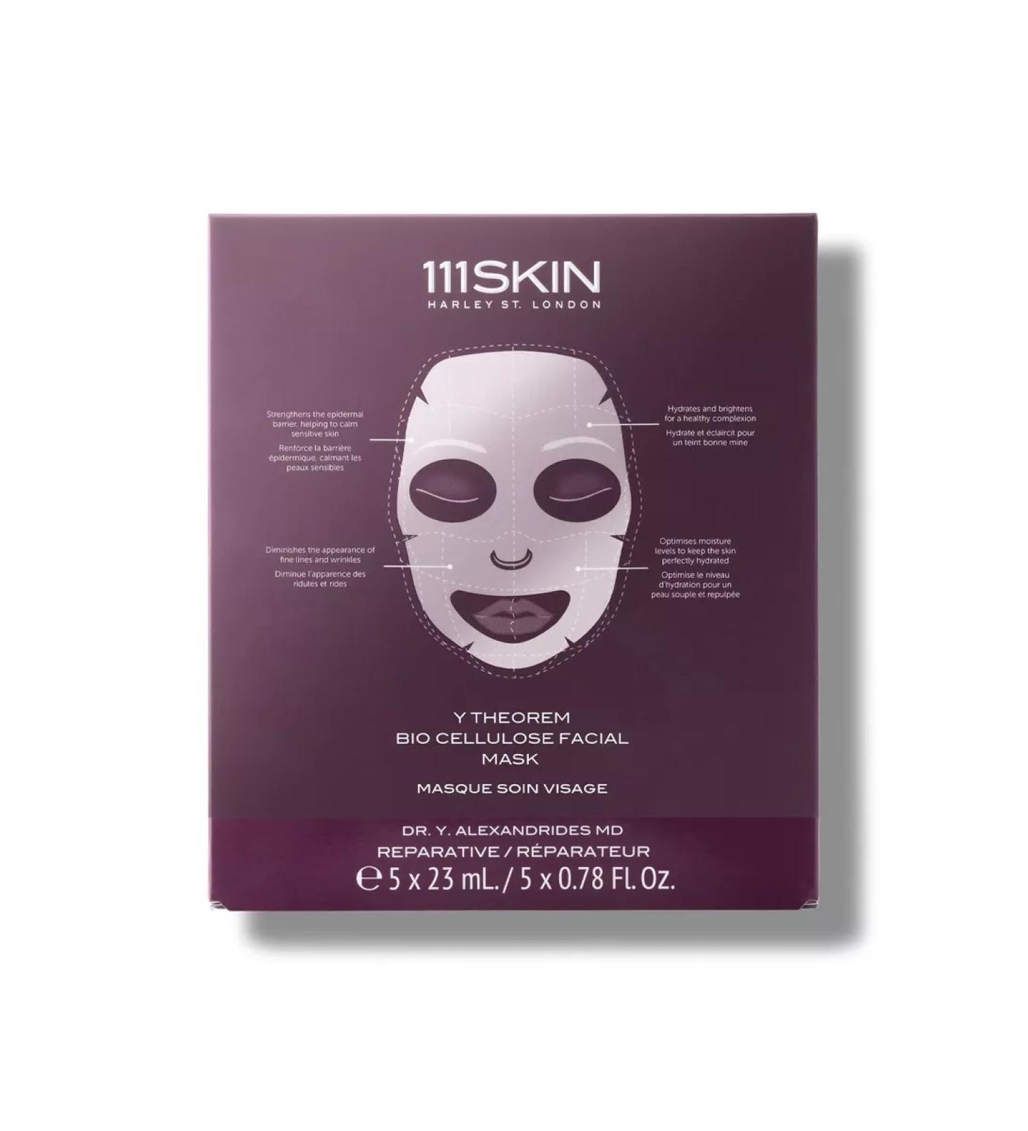 Mivis 111SKIN YOREMEM BIO Cellulose Facial Treatment Mask 5p Bio