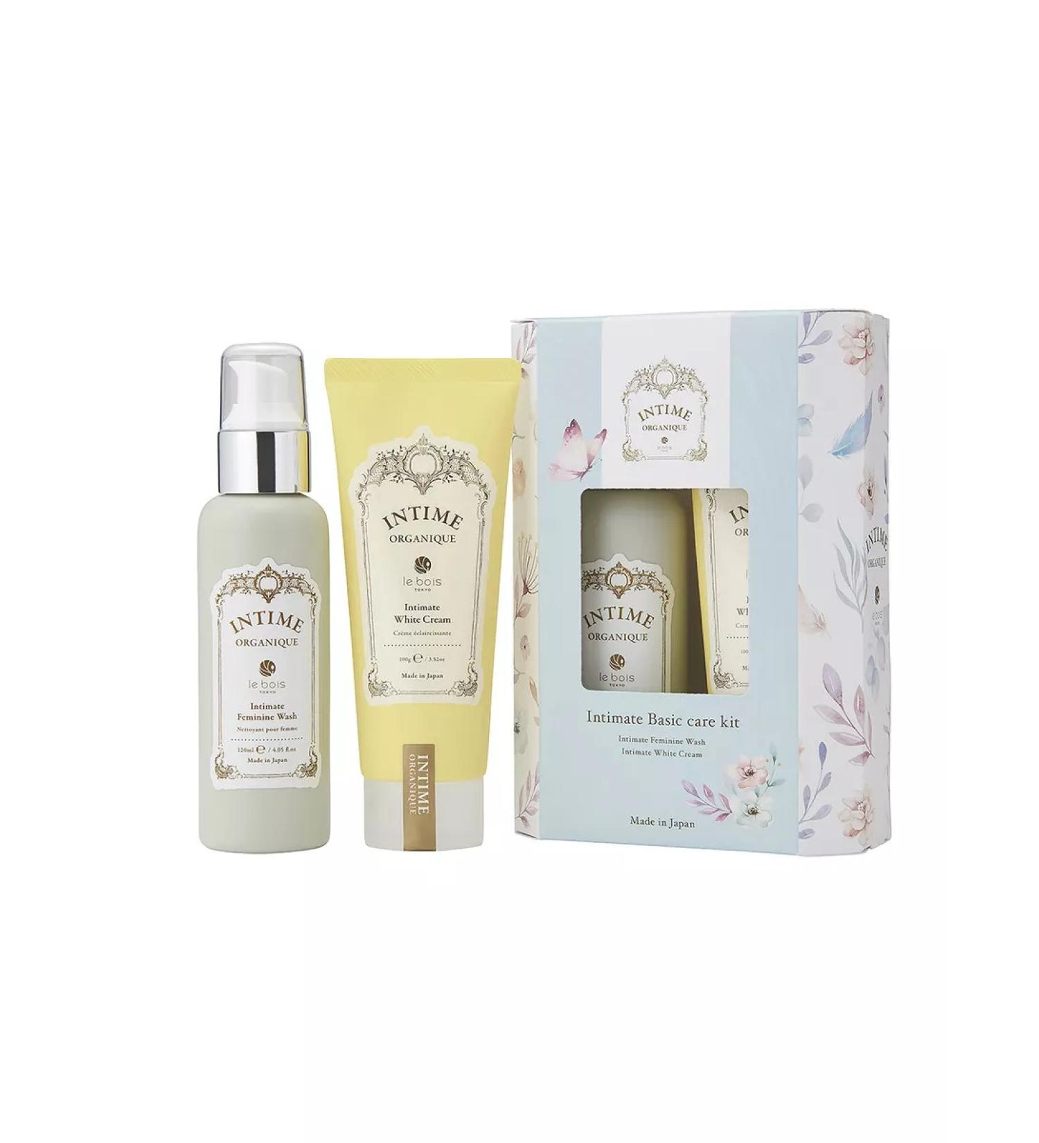 Mivis Intime Organique Kit 120ML 100G Set for delicate care