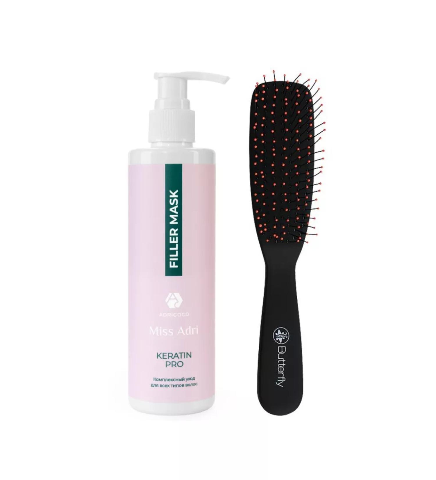 ADRICOCO Keratin Mask-filler and unraveling hair comb - Buy Online on GoSupps.com