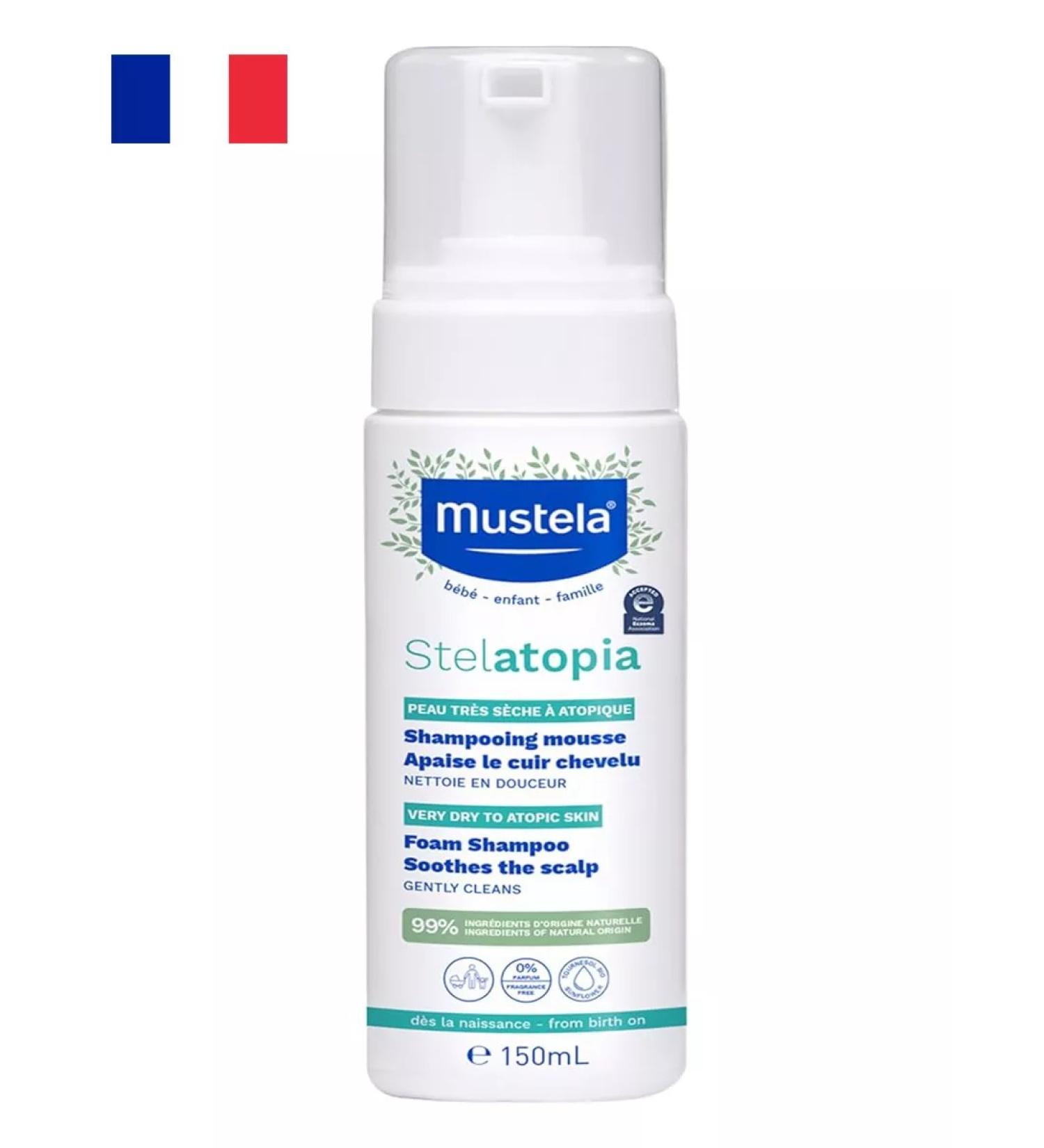 Mustela Mustel stalatopia foam shampoo for children 150ml - Buy Online on GoSupps.com