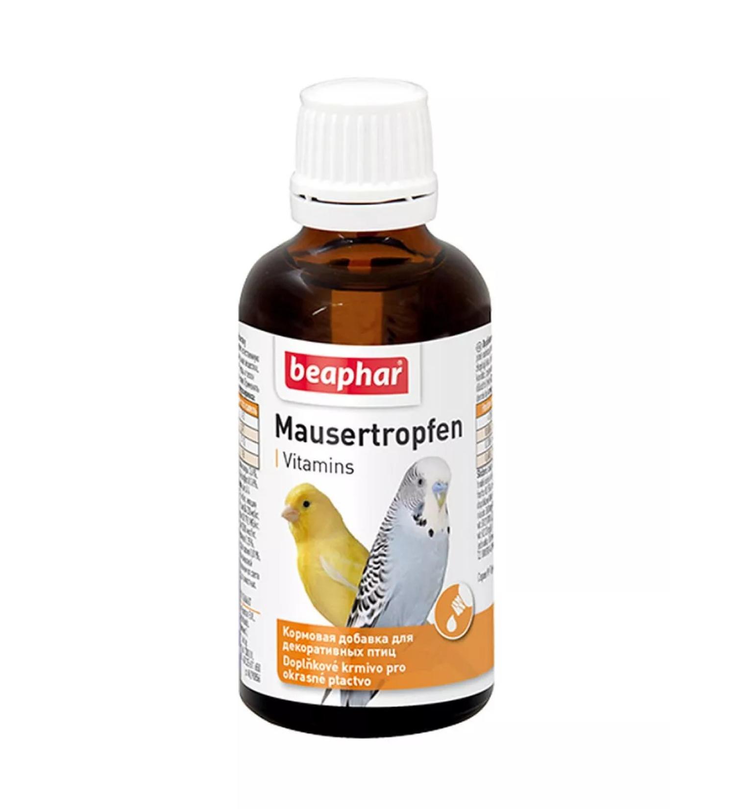 beaphar Vitamin mixture for birds during molting 50 ml