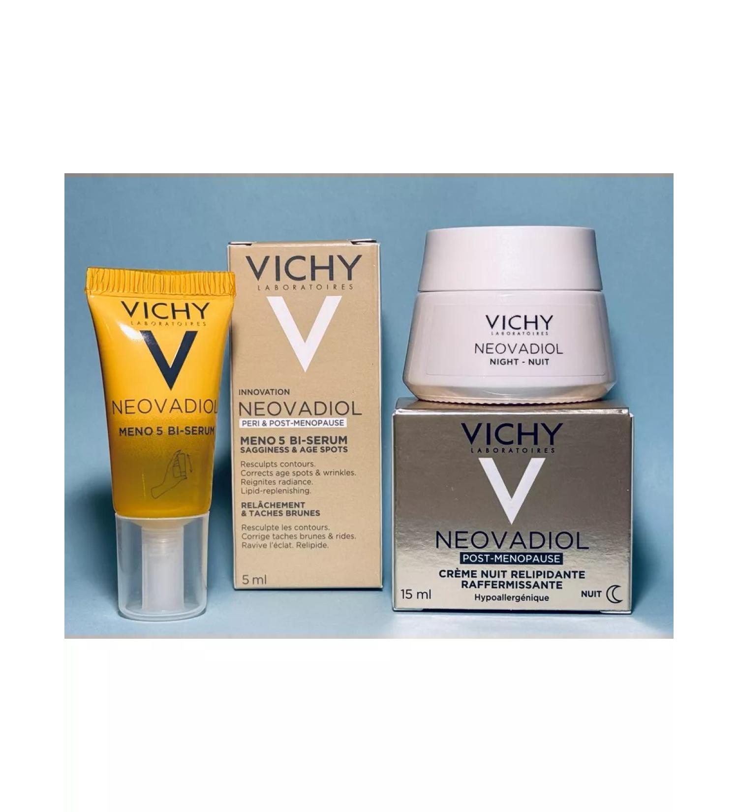 Vichy NEOVADIOL set of menopause night cream and serum - Buy Online on GoSupps.com