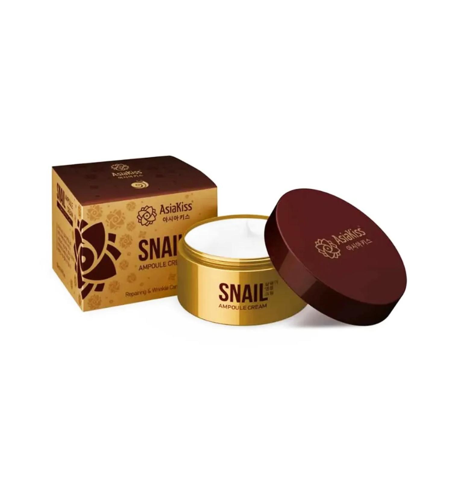 AsiaKiss Ampulus cream Snail Regenerationing & Moisturizing