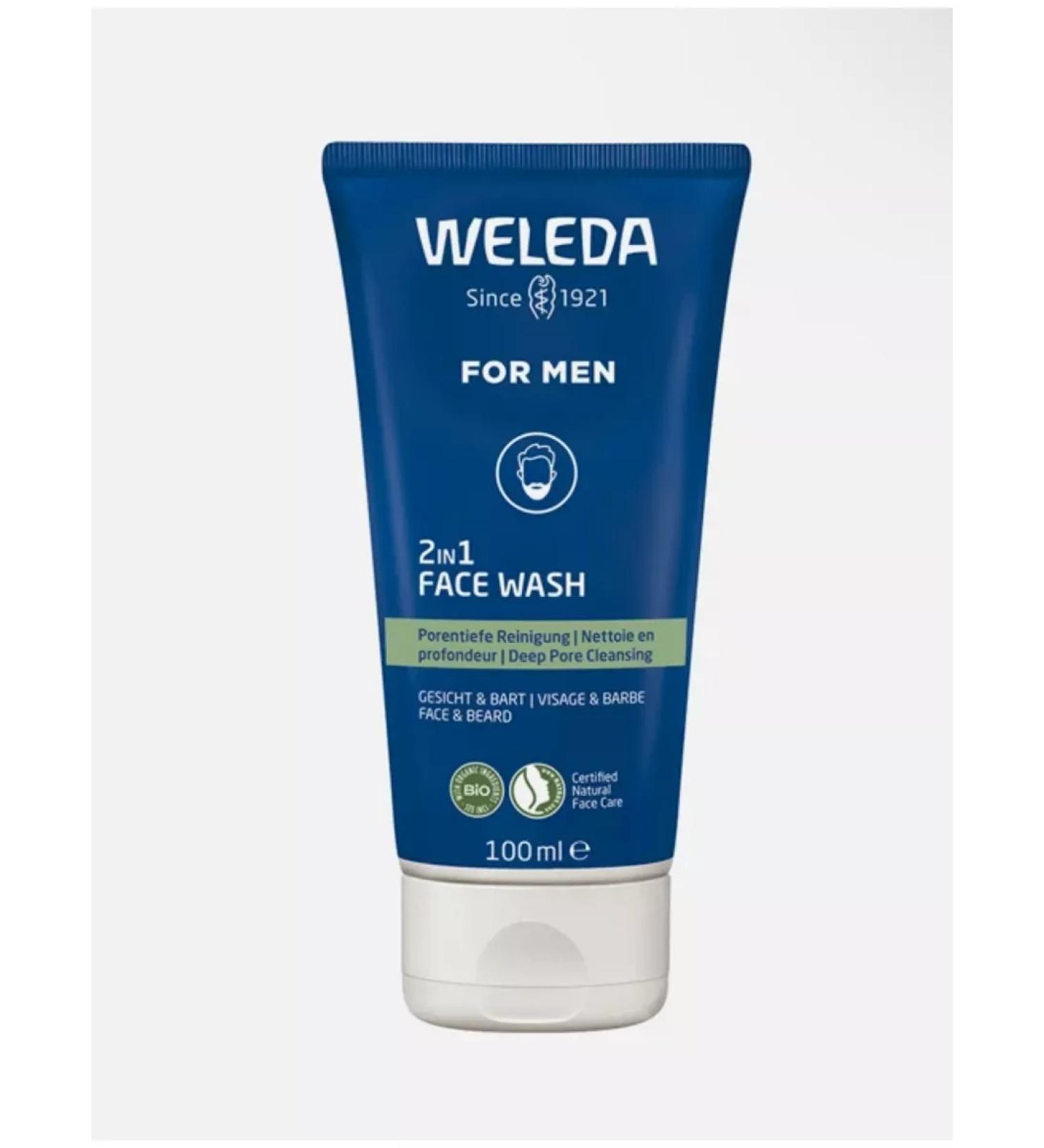 WELEDA Washing gel 2in1 face wash