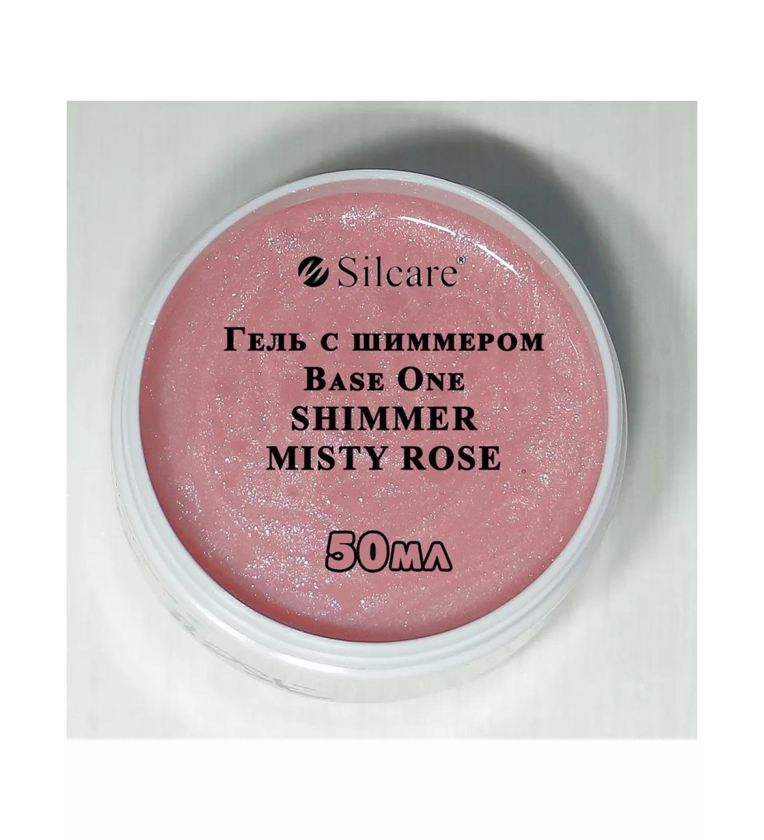 silcare Nail Gel Silkar with Shimmer Misty Rose 50 ml shimmer - Buy Online on GoSupps.com