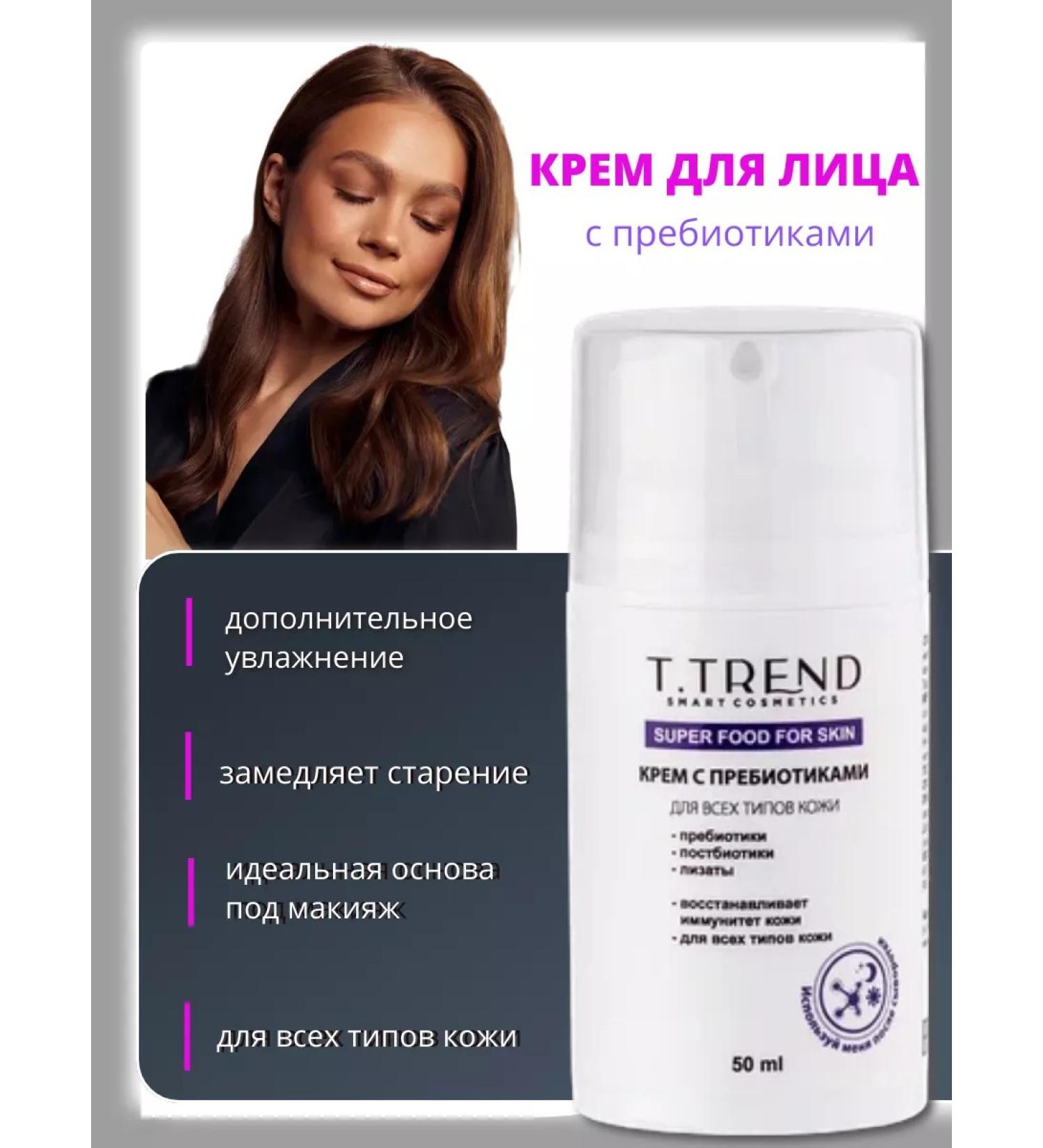 TTREND Face cream with prebiotic - Buy Online on GoSupps.com