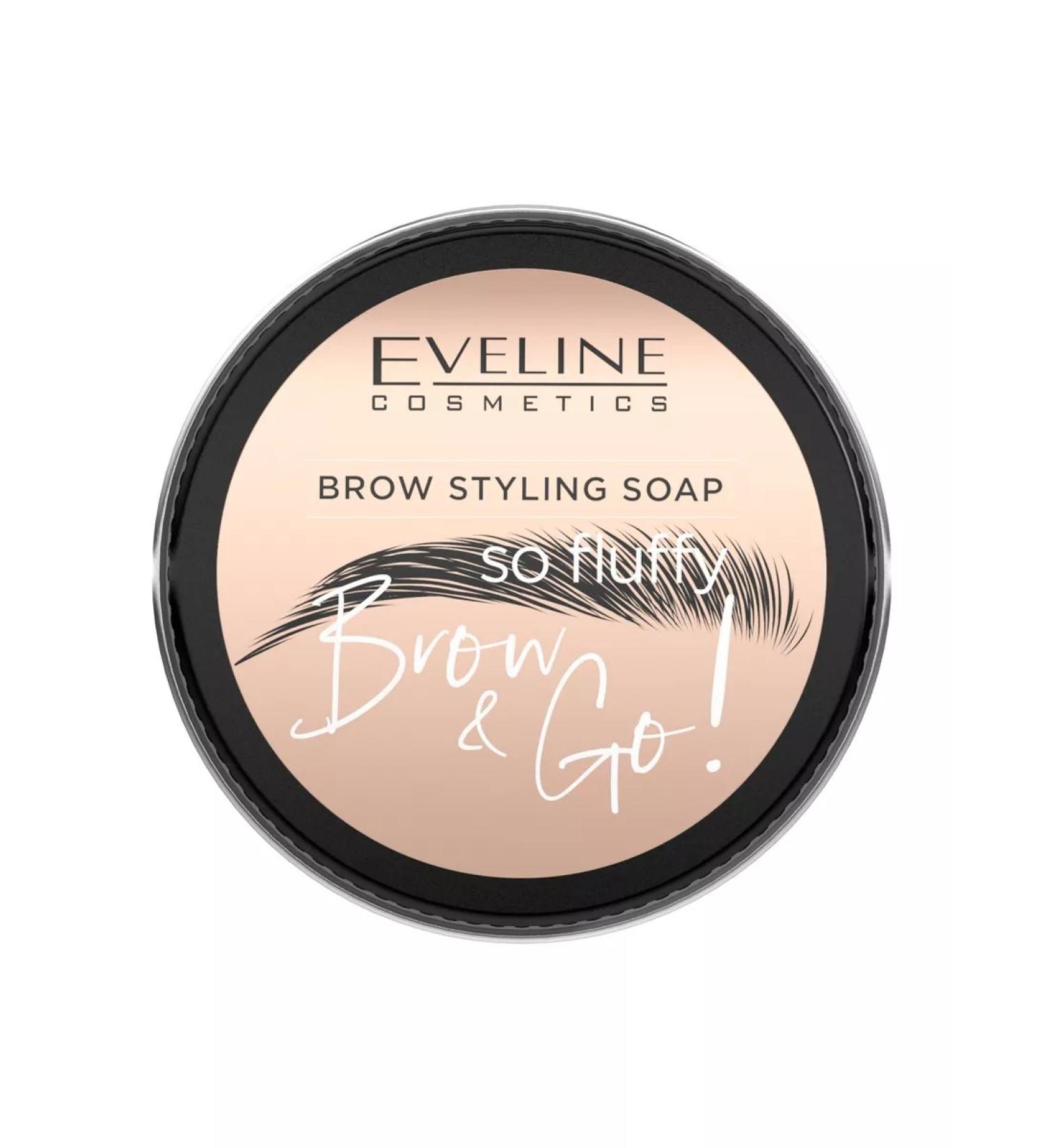 EVELINE Soap for laying eyebrows Brow & Go! 25 g - Buy Online on GoSupps.com
