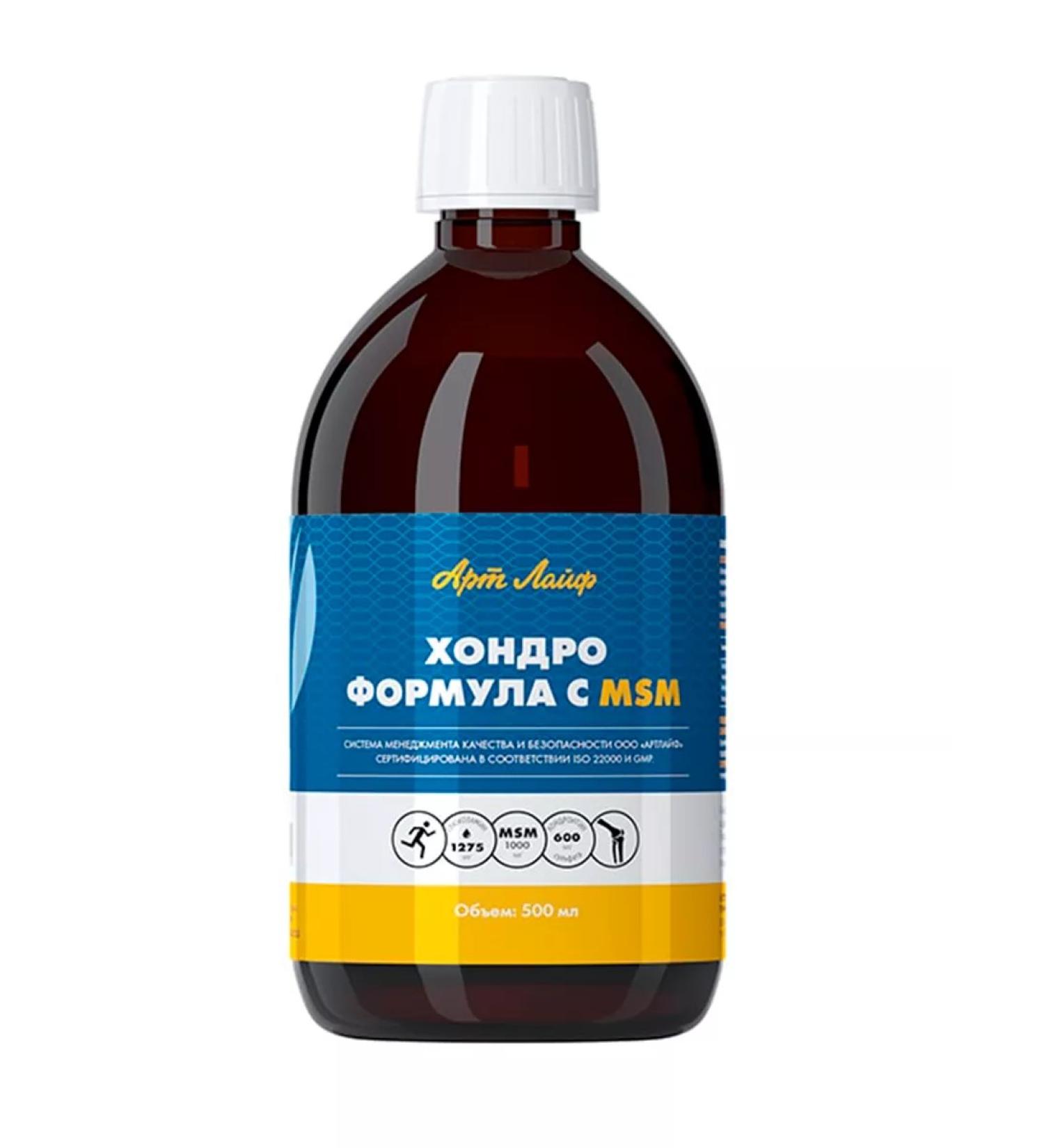 Artlife Chondro formula with MSM 500 ml - Buy Online on GoSupps.com