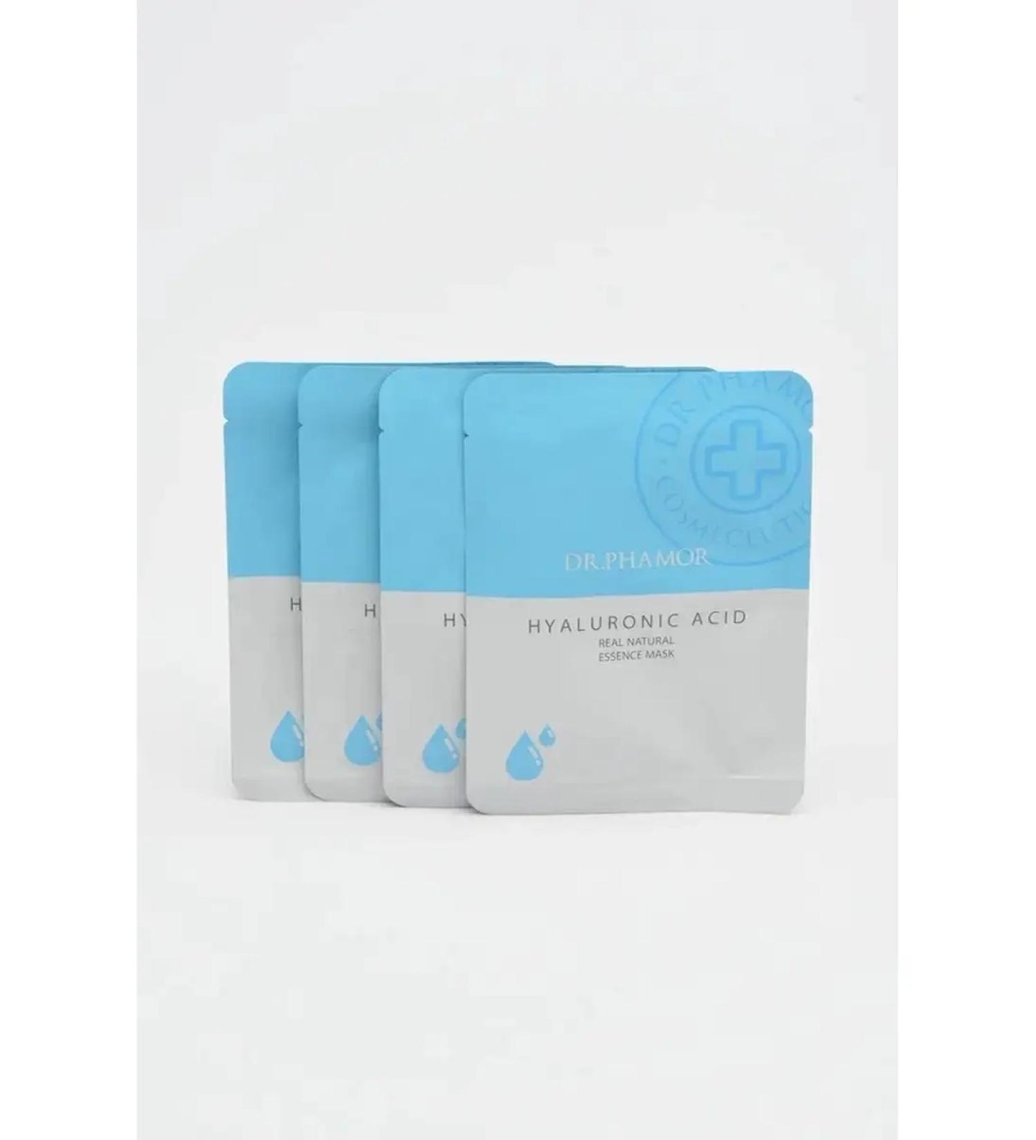 Dr Phamor A set of tissue masks with the essence of hyaluronic acid - 5pcs