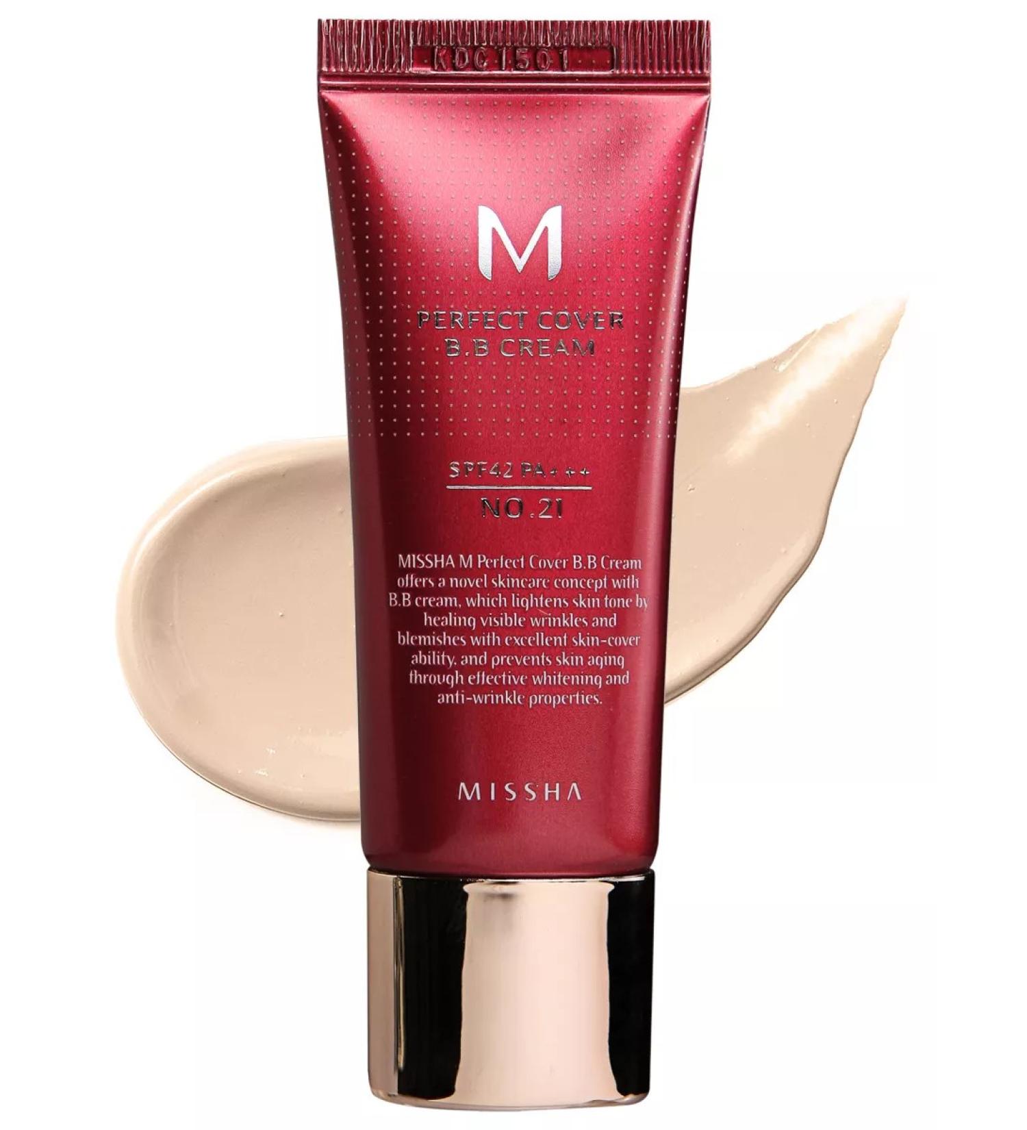 MISSHA BB face cream tonal 20 ml with SPF42 Korea Original T -21 - Buy Online on GoSupps.com