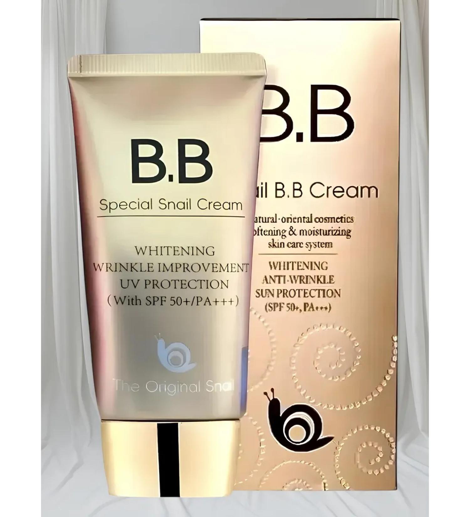 T&more BB Cream Tonal BB Cream SPF 50 with snail mucin