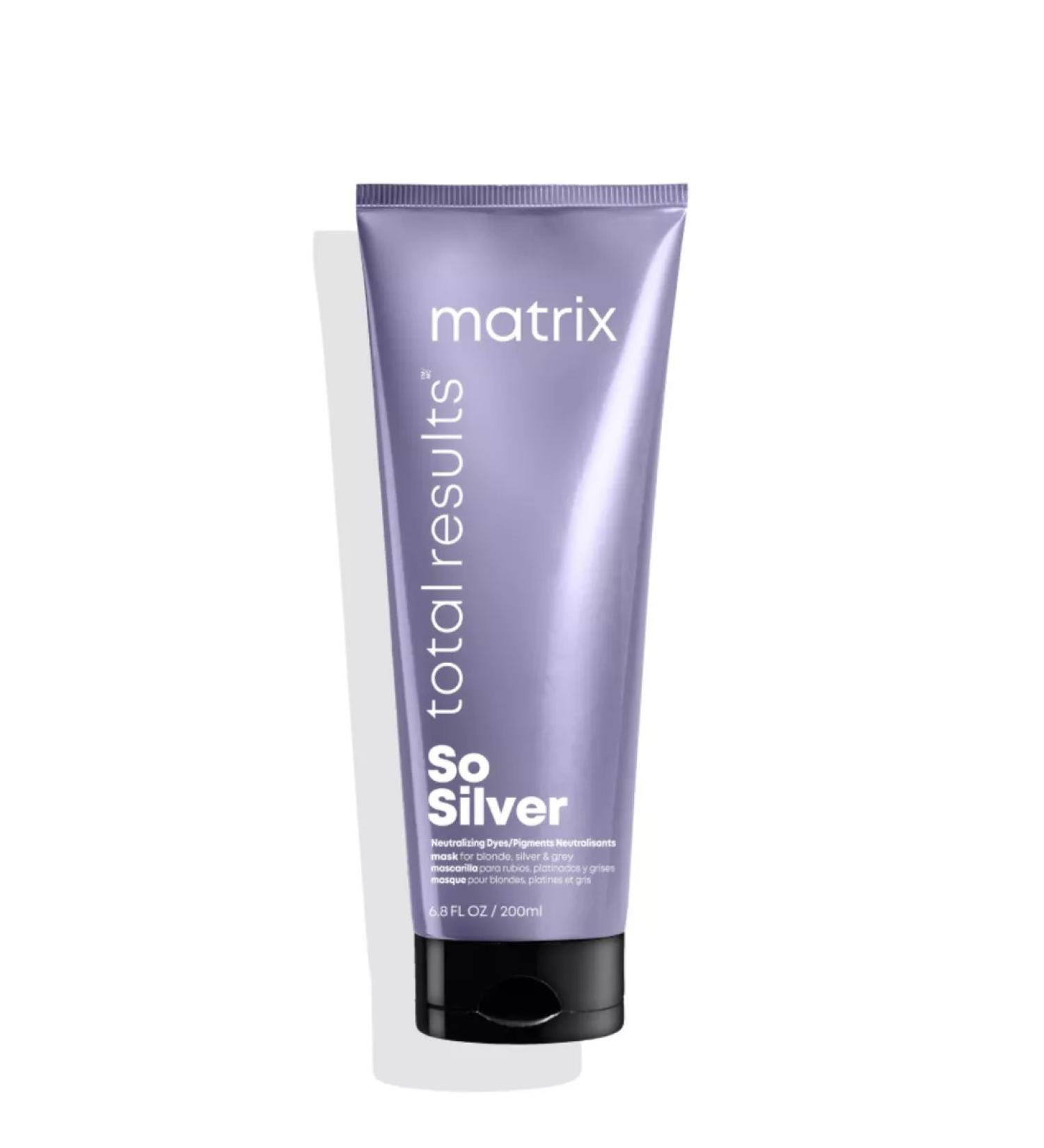 MATRIX SO Silver mask for intensive neutralization of yellowness - Buy Online on GoSupps.com